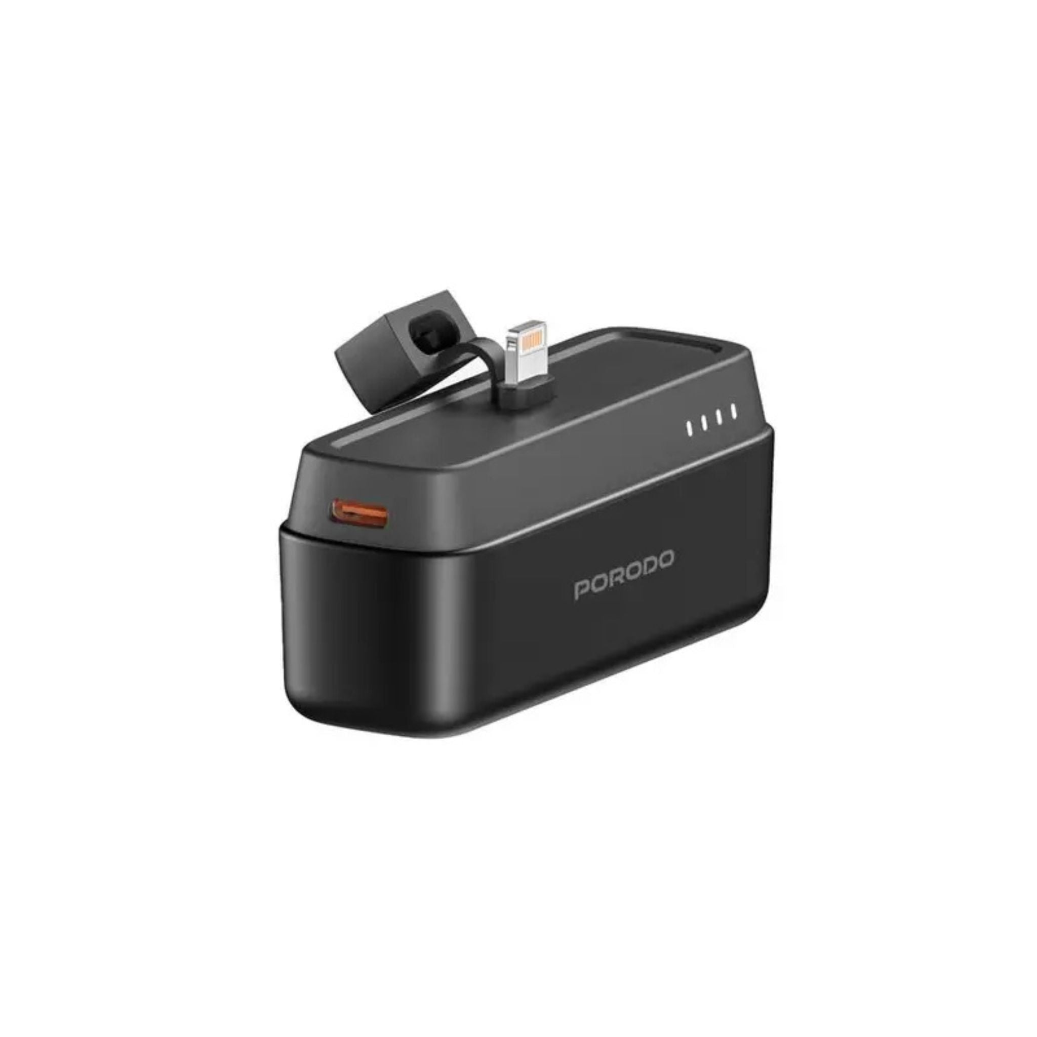 Porodo 5000mAh Power Bank with Lightning Connector, Power Delivery