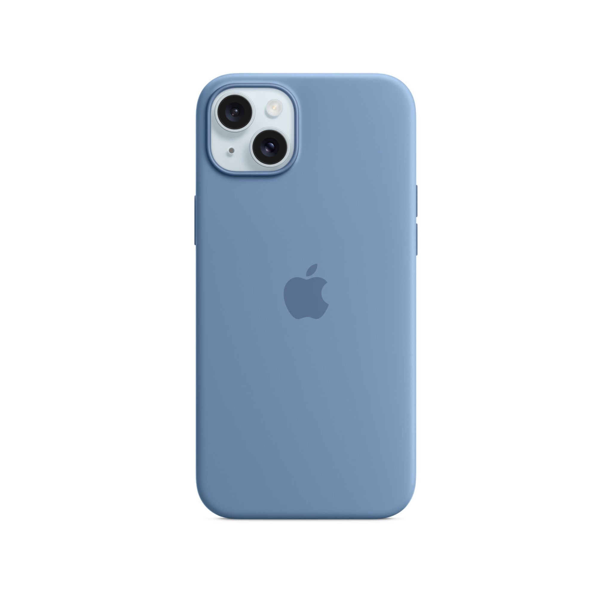 iPhone 15 Plus Silicone Case with MagSafe -MT193FE/A_Winter Blue