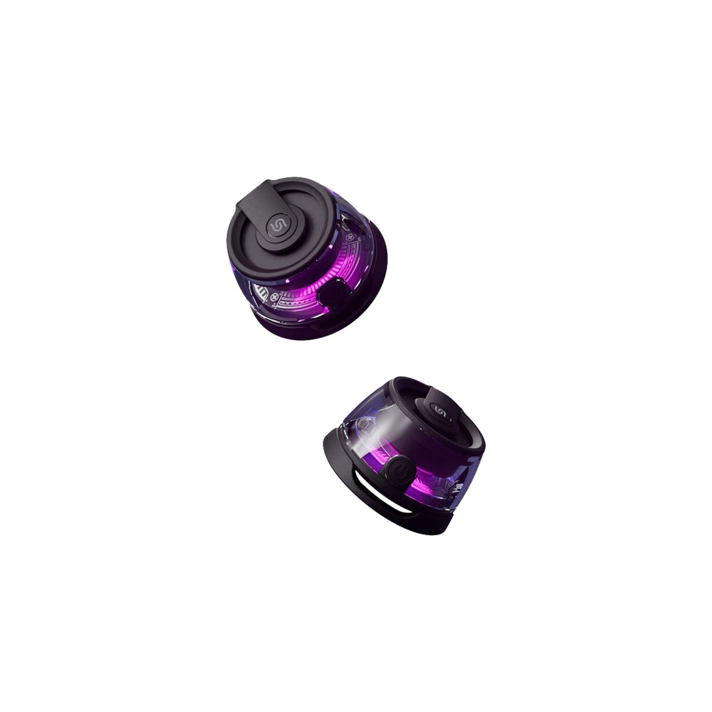 Porodo Soundtec Charme Magnetic Speaker 3W with RGB LED Light Effect_Black