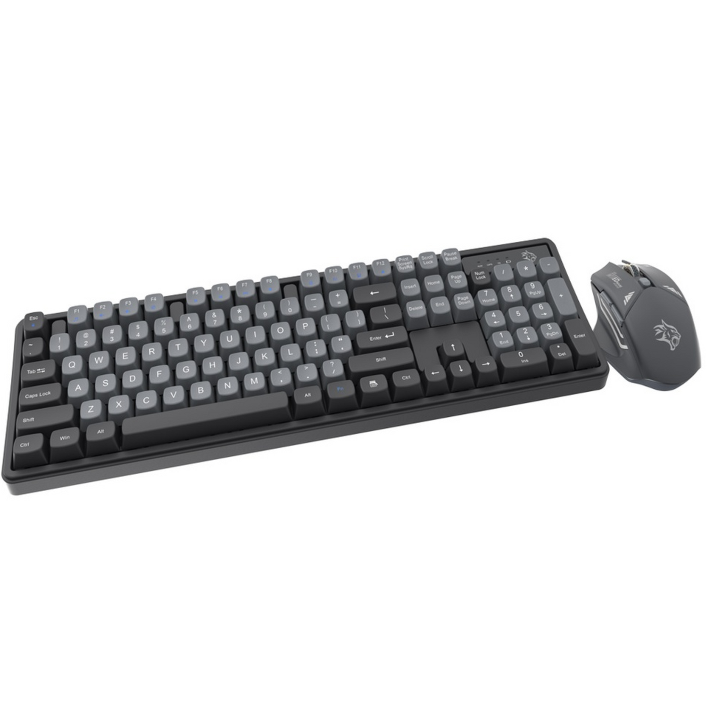 porodo Gaming 2.4G and BT Keboard with Mouse DPI 1600 - Grey/B