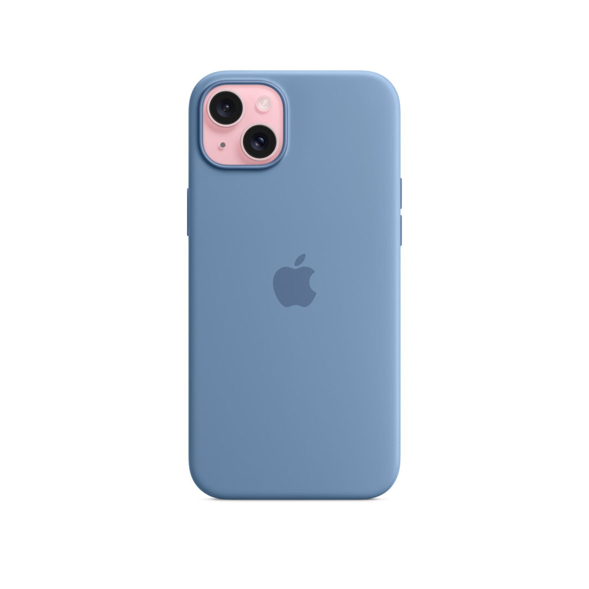 iPhone 15 Plus Silicone Case with MagSafe -MT193FE/A_Winter Blue