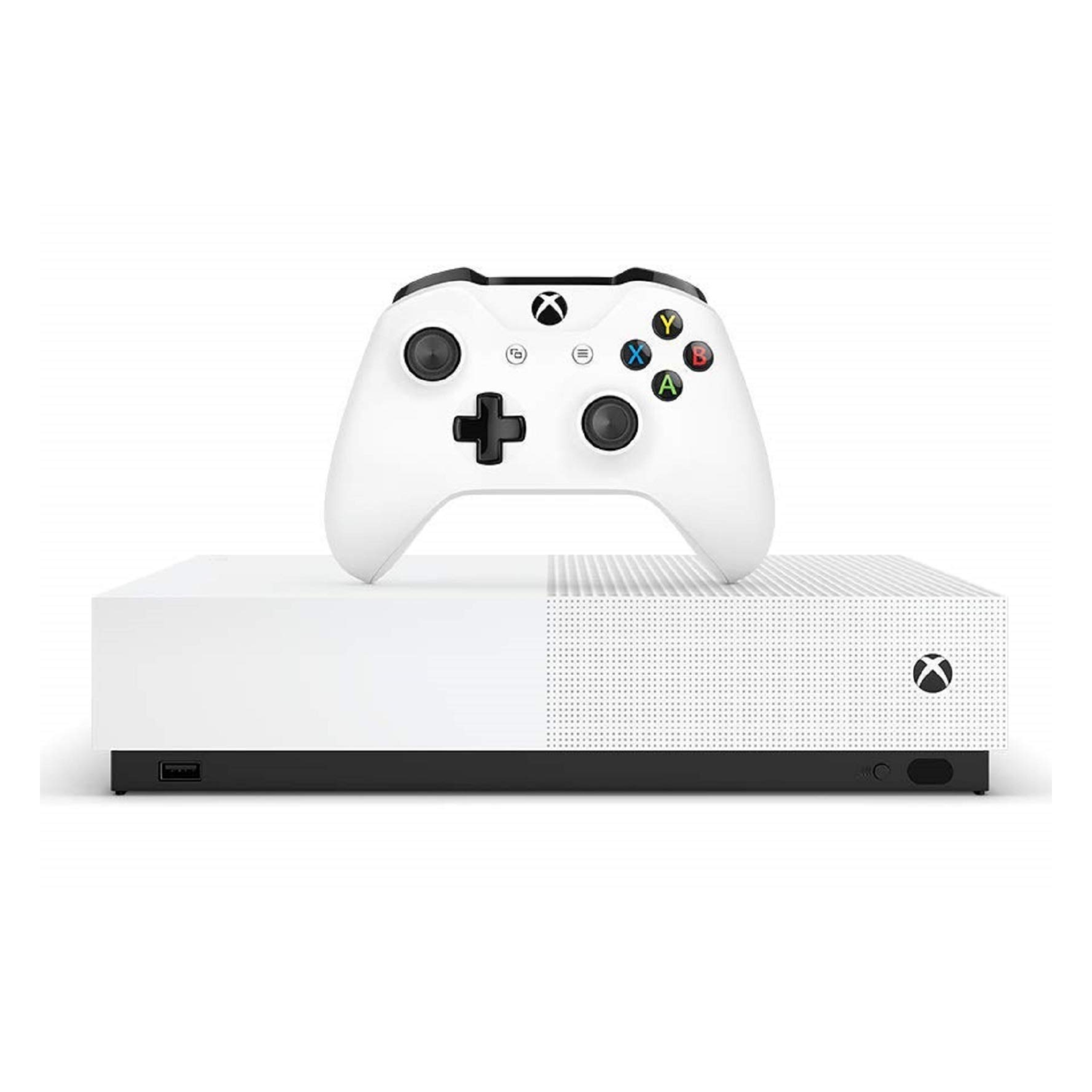Xbox One S 1 TB All Digital Edition Console Disc free Gaming Refurbished - White
