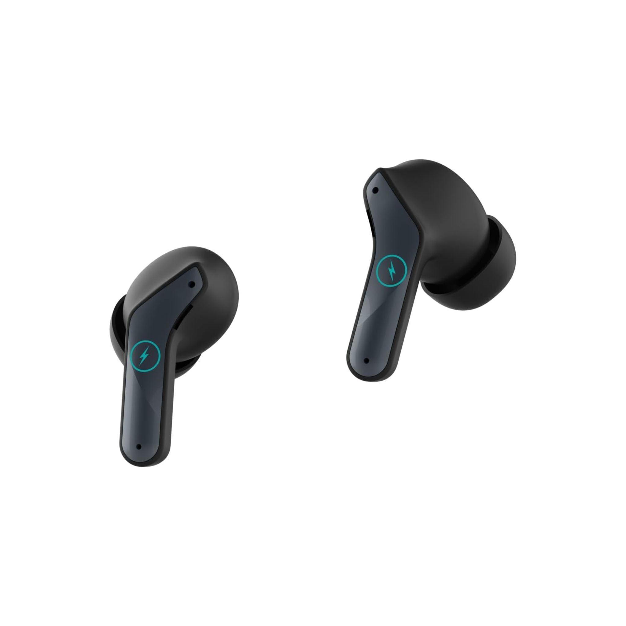 Porodo Ultra Low-Latency Gaming Earbuds, 400mAh Battery Capacity, 6h Playtime, Bluetooth 5.4, Less than 60ms Response Time, Dual Mic ENC Support, Type-C Charging Interface - Black