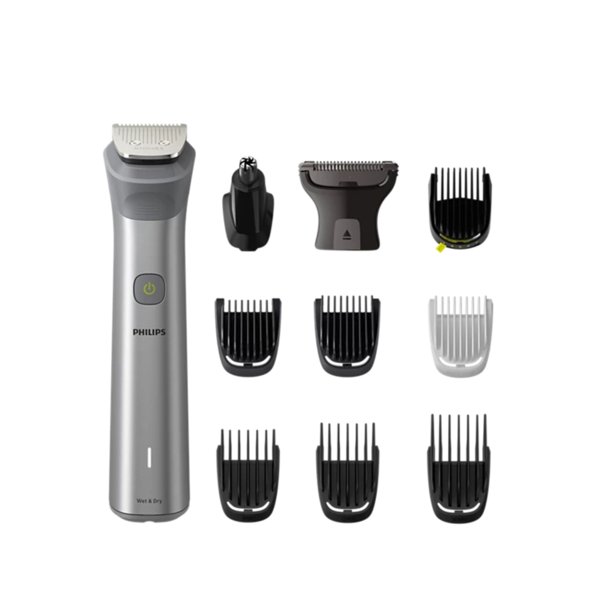 Philips All-in-One Trimmer MG5930/15,11-in-1 Face, Hair & Body Grooming,Nose & Ear| 120min Cordless, Showerproof Grey