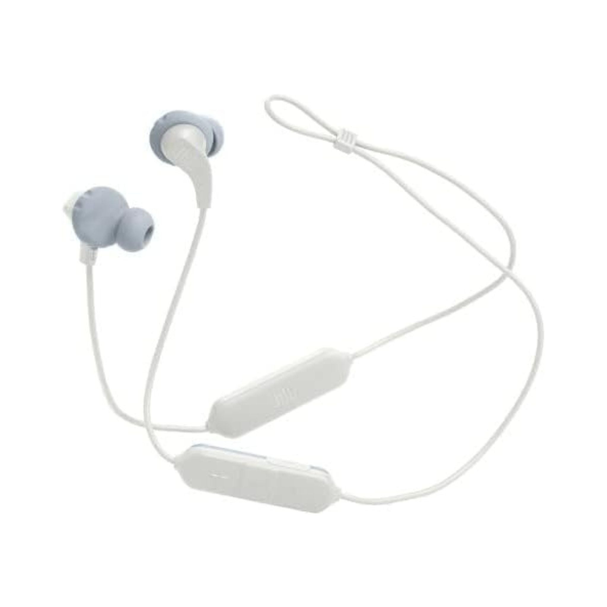 JBL Endurance Run 2 Bluetooth, Wireless In-Ear Sport Headphones, Fliphook, Twistlock and Flexsoft Technology, Sweatproof, 10H Battery, Hands-Free Call, Magnetic Buds - White