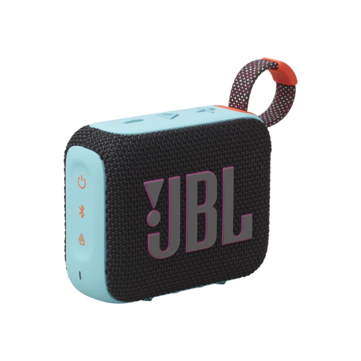 JBL Go4 Portable Wireless Speaker, 7 Hours Music Play Time, Water Proof & Dust Proof, Bluetooth Version 5.3, Rechargeable Battery, Vibrant Color Options, JBL Pro Sound - Black / Orange