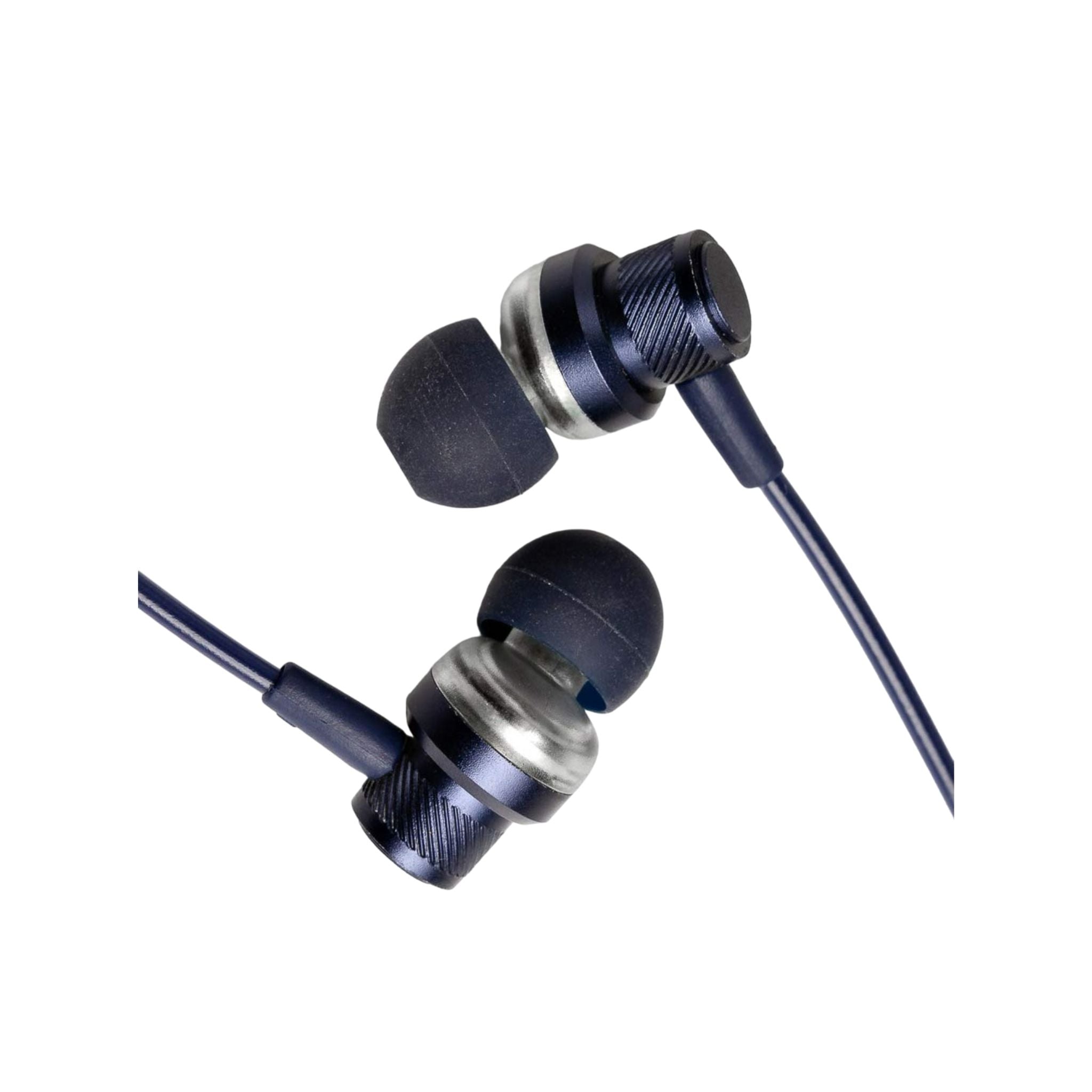 Green Lion Veria Wireless Neckband Earphones with Control Buttons, Up to 17 Hours Play Time & Up to 17.5 Hours Talk Time, 65 Days Standby, FTD Chipset, Built-in Microphone, 12m Transmission Range - Blue