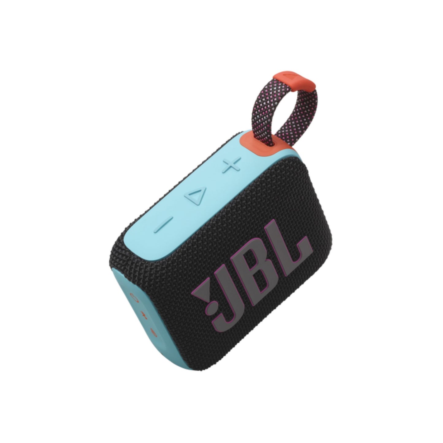 JBL Go4 Portable Wireless Speaker, 7 Hours Music Play Time, Water Proof & Dust Proof, Bluetooth Version 5.3, Rechargeable Battery, Vibrant Color Options, JBL Pro Sound - Black / Orange