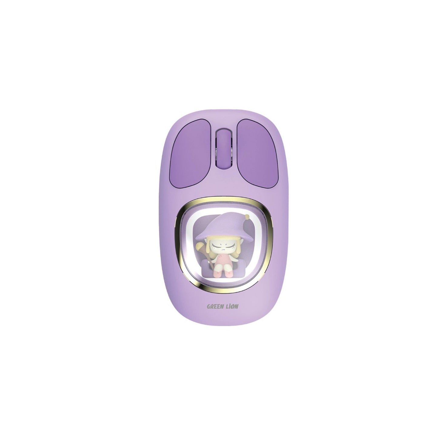 Green Lion Moosh Wireless Mouse_Purple