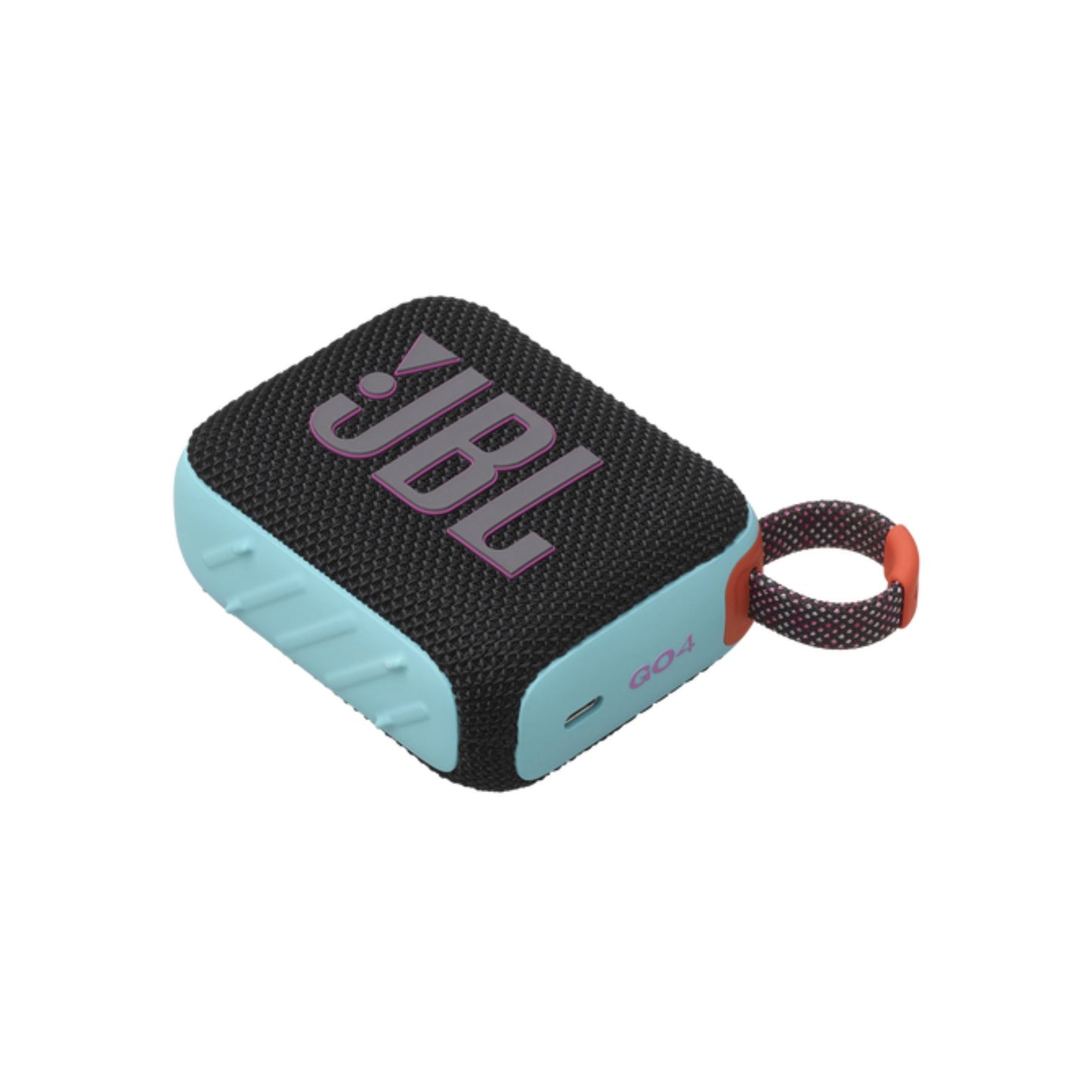 JBL Go4 Portable Wireless Speaker, 7 Hours Music Play Time, Water Proof & Dust Proof, Bluetooth Version 5.3, Rechargeable Battery, Vibrant Color Options, JBL Pro Sound - Black / Orange