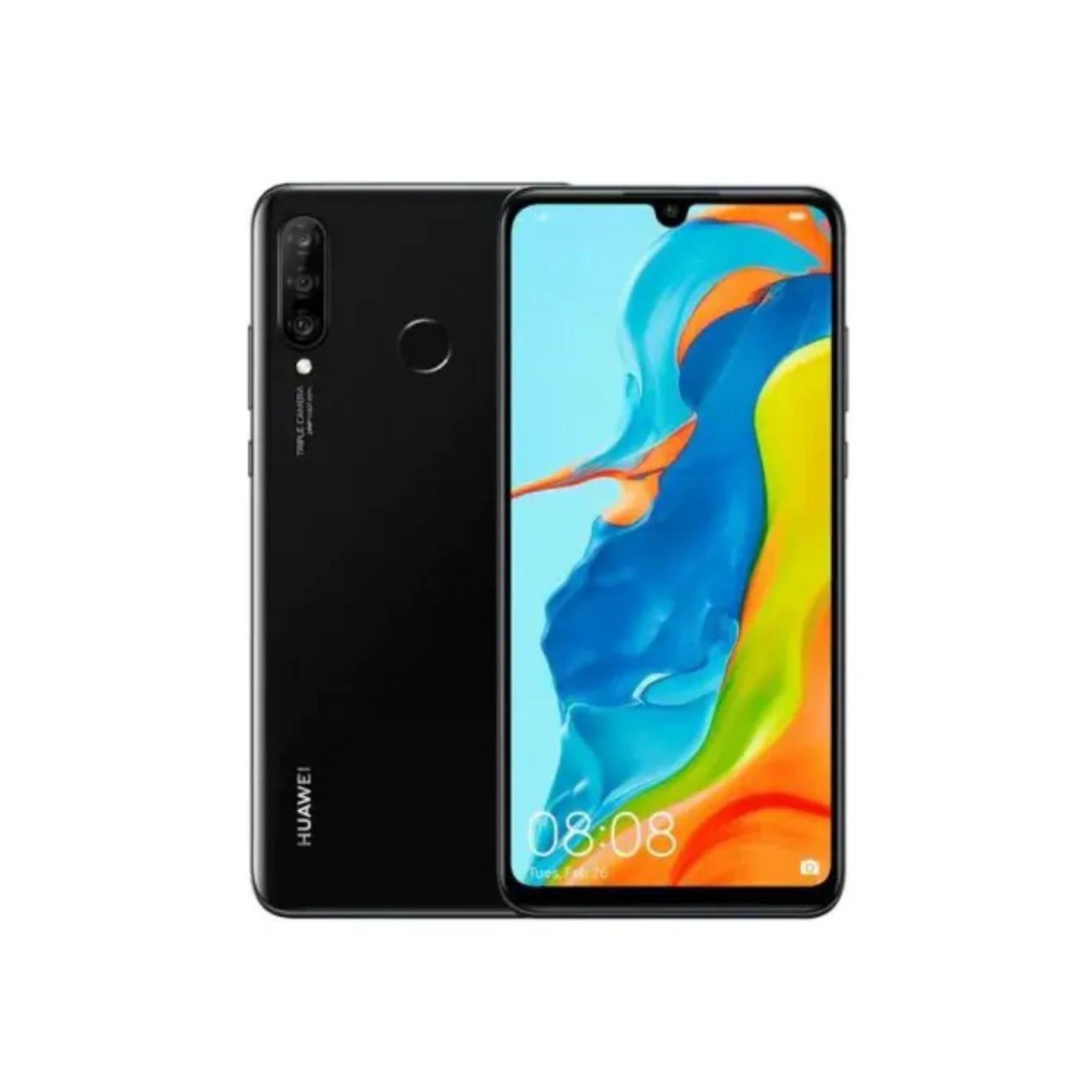 HUAWEI P30 Lite Dual SIM Midnight Black 256GB 6GB RAM 4G LTE