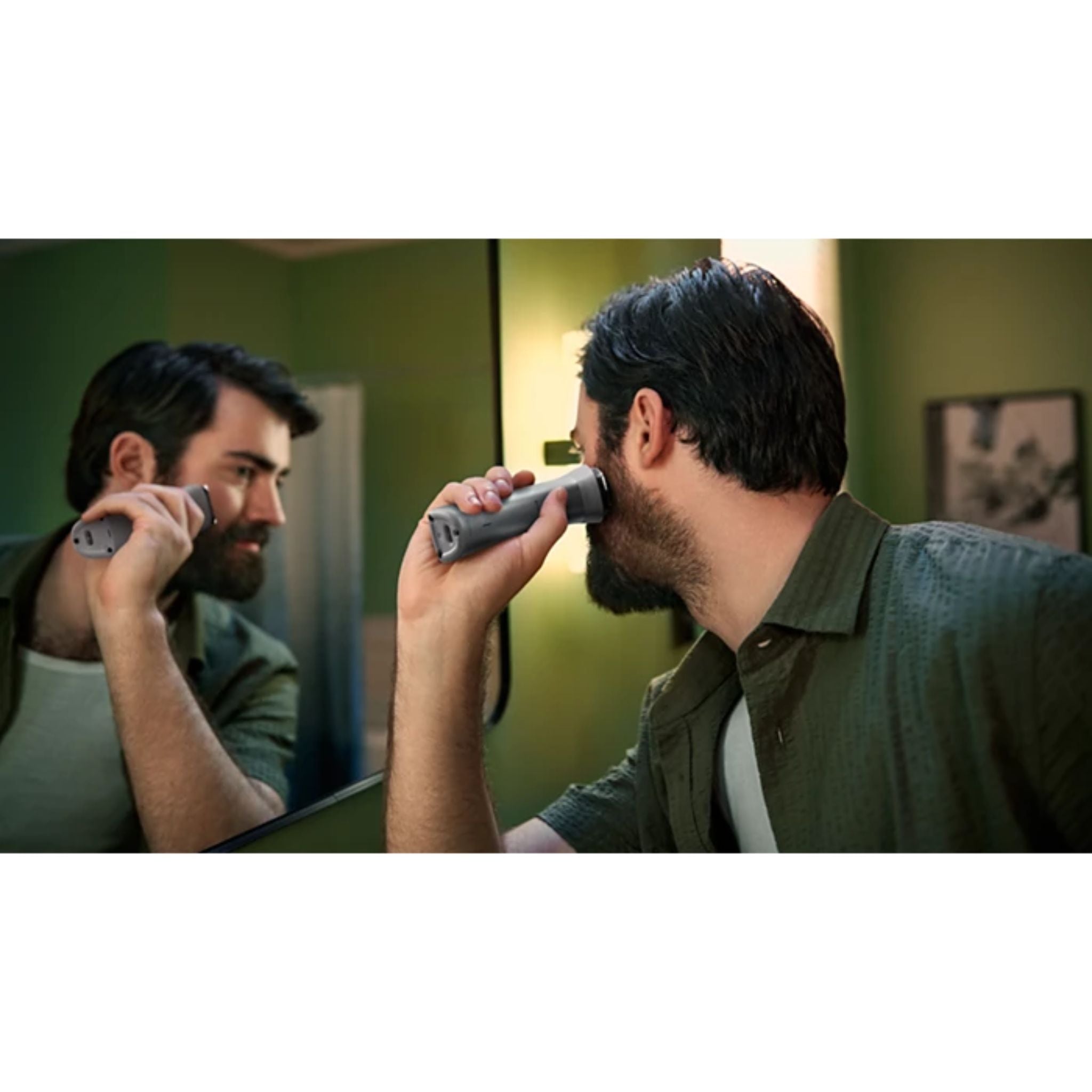 Philips All-in-One Trimmer MG5930/15,11-in-1 Face, Hair & Body Grooming,Nose & Ear| 120min Cordless, Showerproof Grey