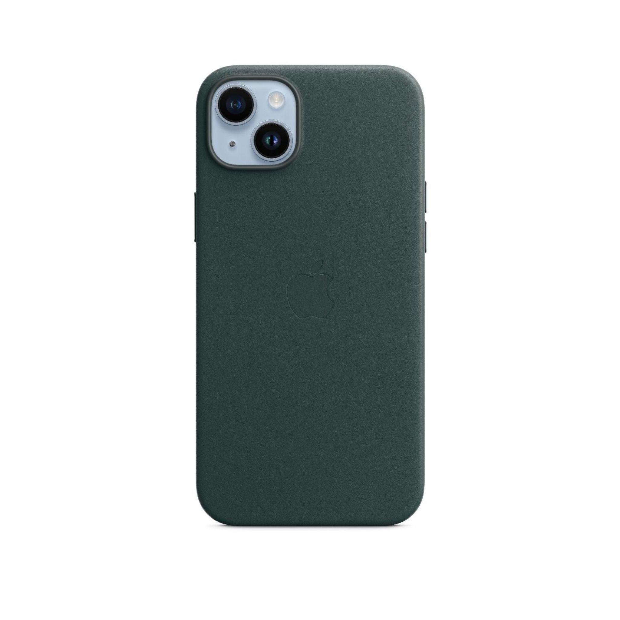 APPLE iPhone 14 Plus Leather Case Magsafe- Forest Green