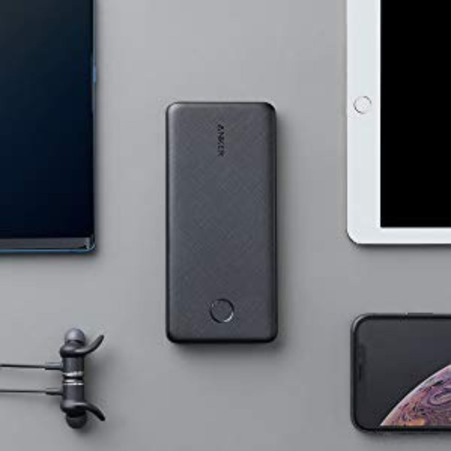 ANKER PowerCore Ultra Slim Portable Charger, Ultra-Compact 10000mAh External Battery, High-Speed PowerIQ and Voltage Power Bank