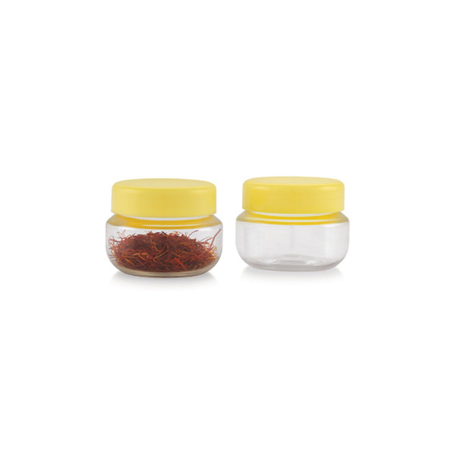 Sunpet Plastic Jar for Kitchen 30 ML (Transparent)