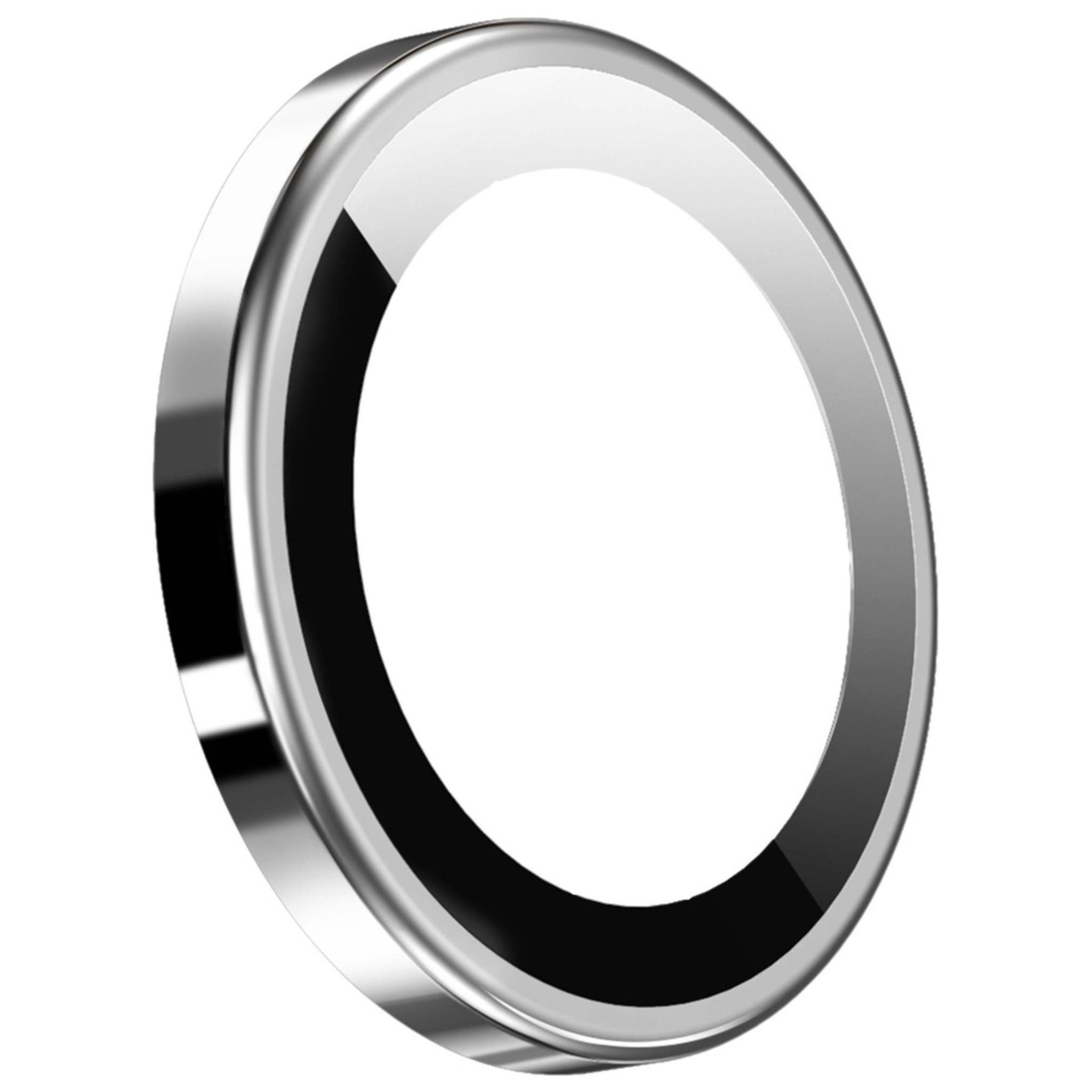 A silver and black Green Lion HD Elite camera lens protector for iPhone 16 Pro/16 Pro Max.