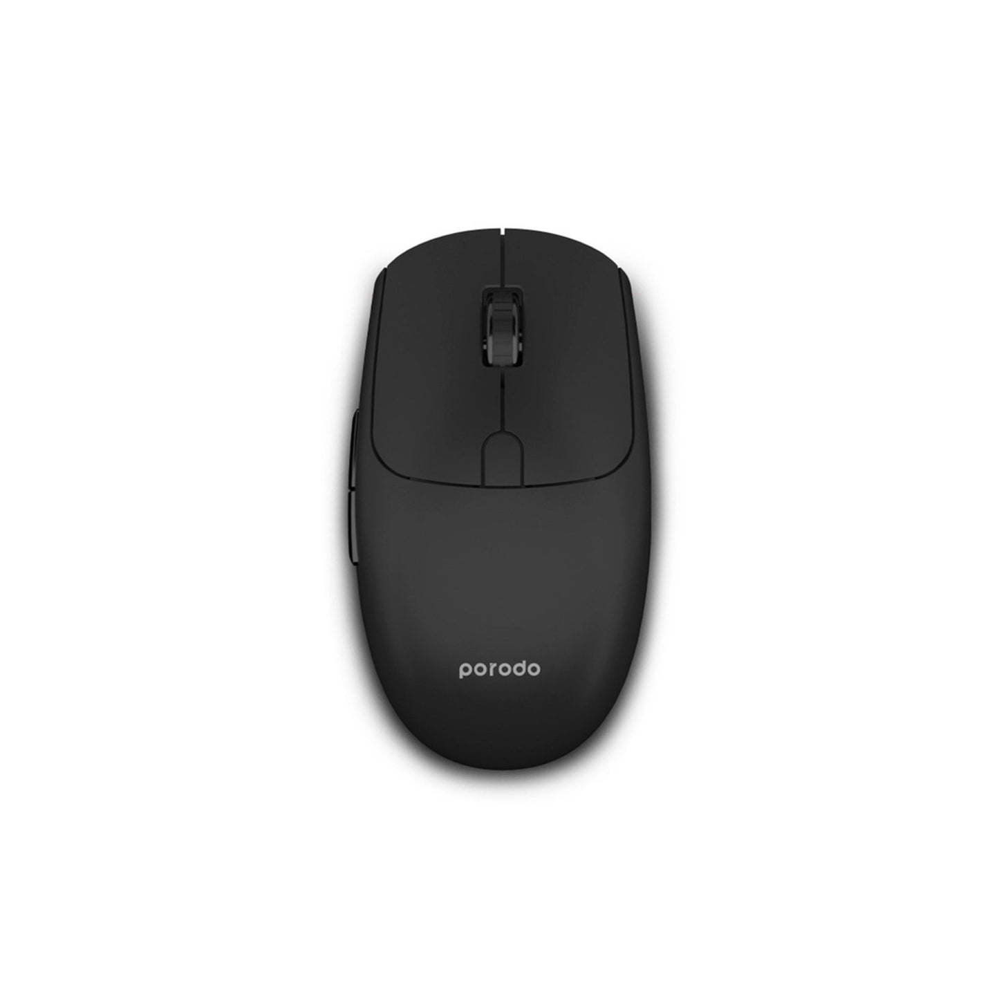 Porodo 6D 2 in 1 2.4G Wireless Office Mouse(Bluetooth 5.1,500mAh 3.7V)_Black