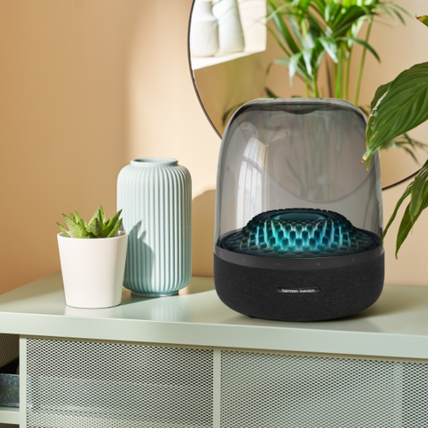 Harman Kardon Aura Studio 4 Wireless Stereo Speaker - Black