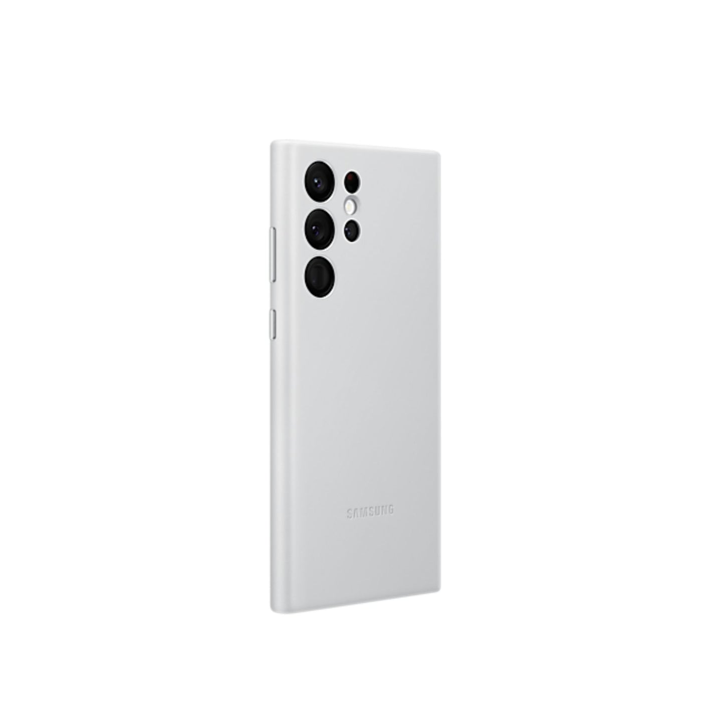 SAMSUNG Galaxy S22 Ultra Leather Case_Silver