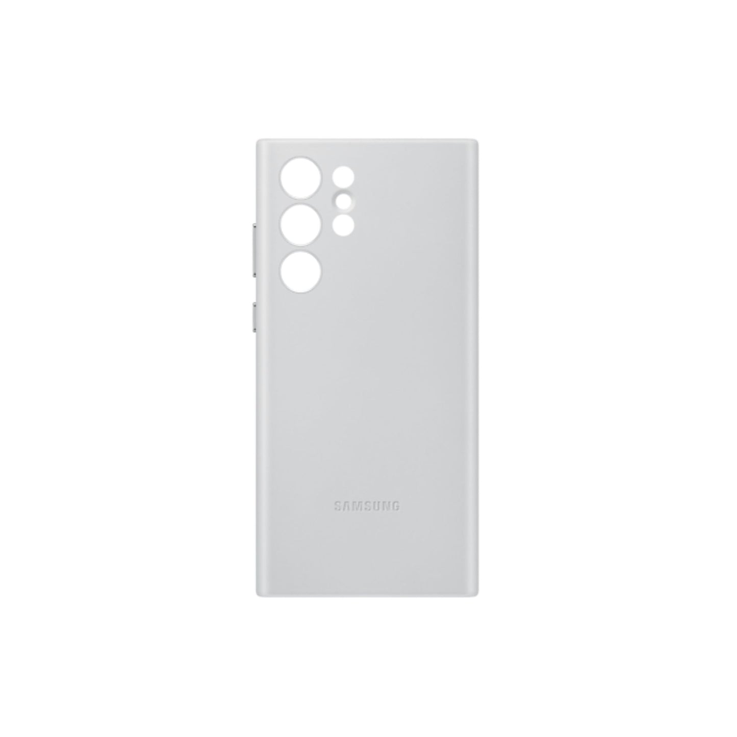 SAMSUNG Galaxy S22 Ultra Leather Case_Silver