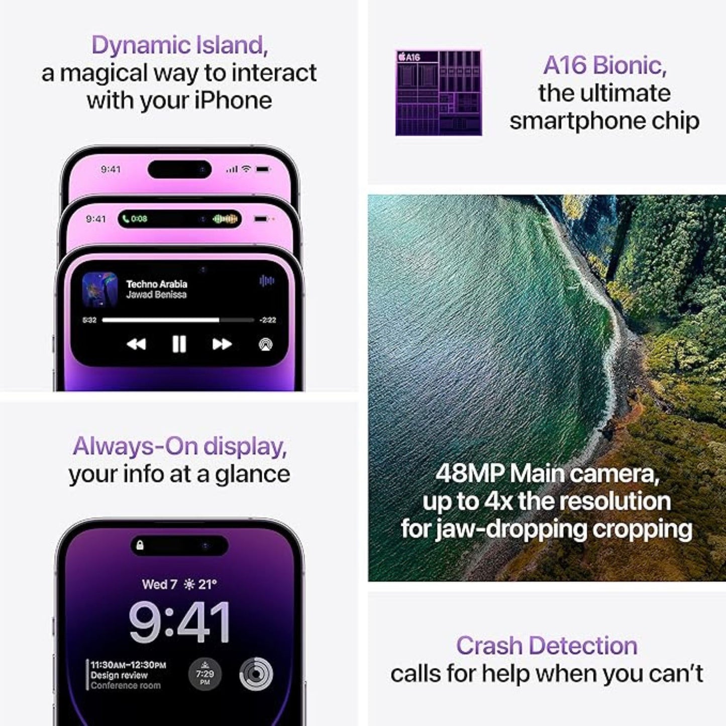 APPLE iPhone 14 Pro Max 512 GB _Deep Purple (Used)