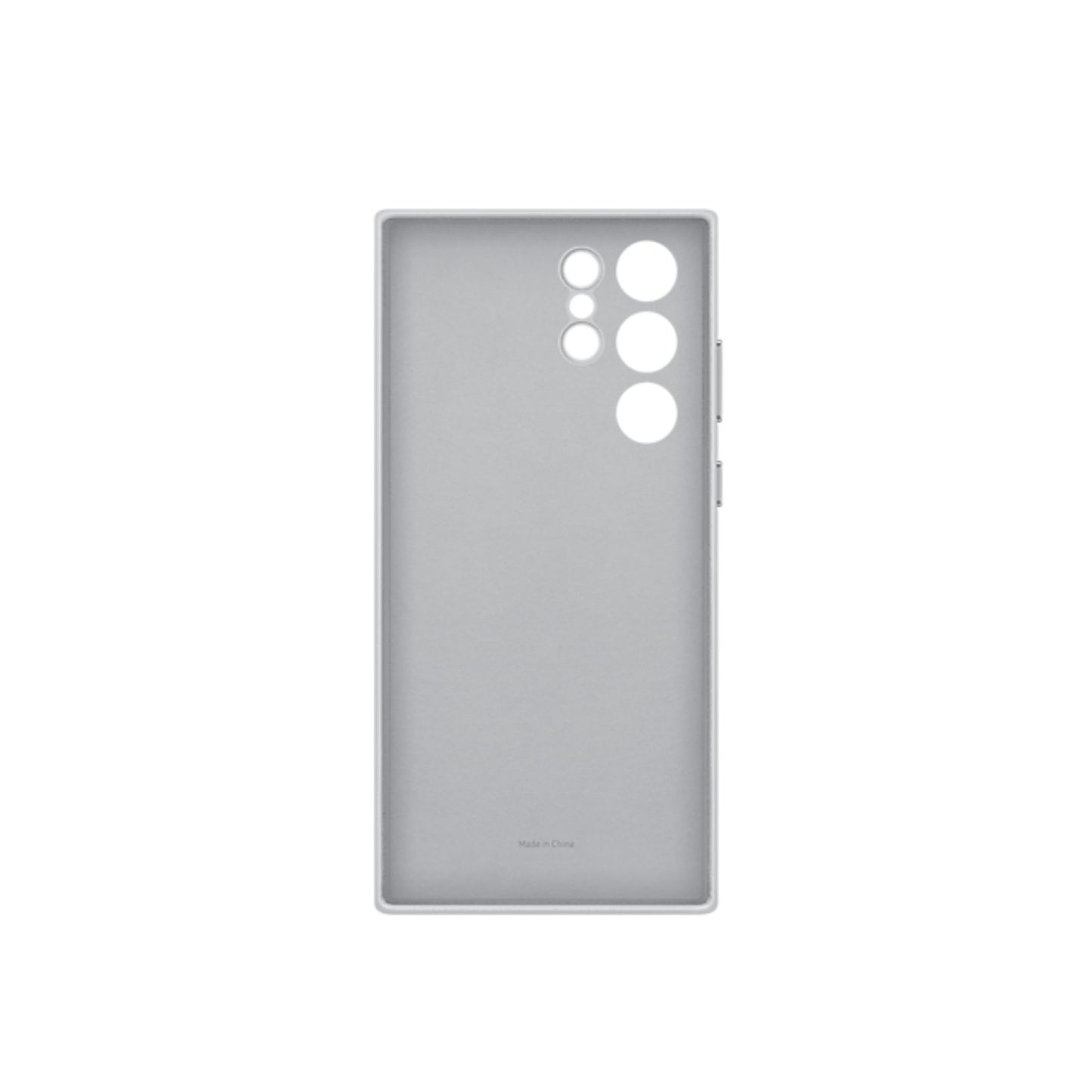 SAMSUNG Galaxy S22 Ultra Leather Case_Silver