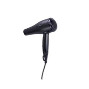 Porodo Lifestyle 1200W Hair Dryer with 1.8m Cable Length, Concentrator Nozzle, Rocker Switch, Overheat Protection, Powerful Airflow, UK 3-Pin Plug - Black