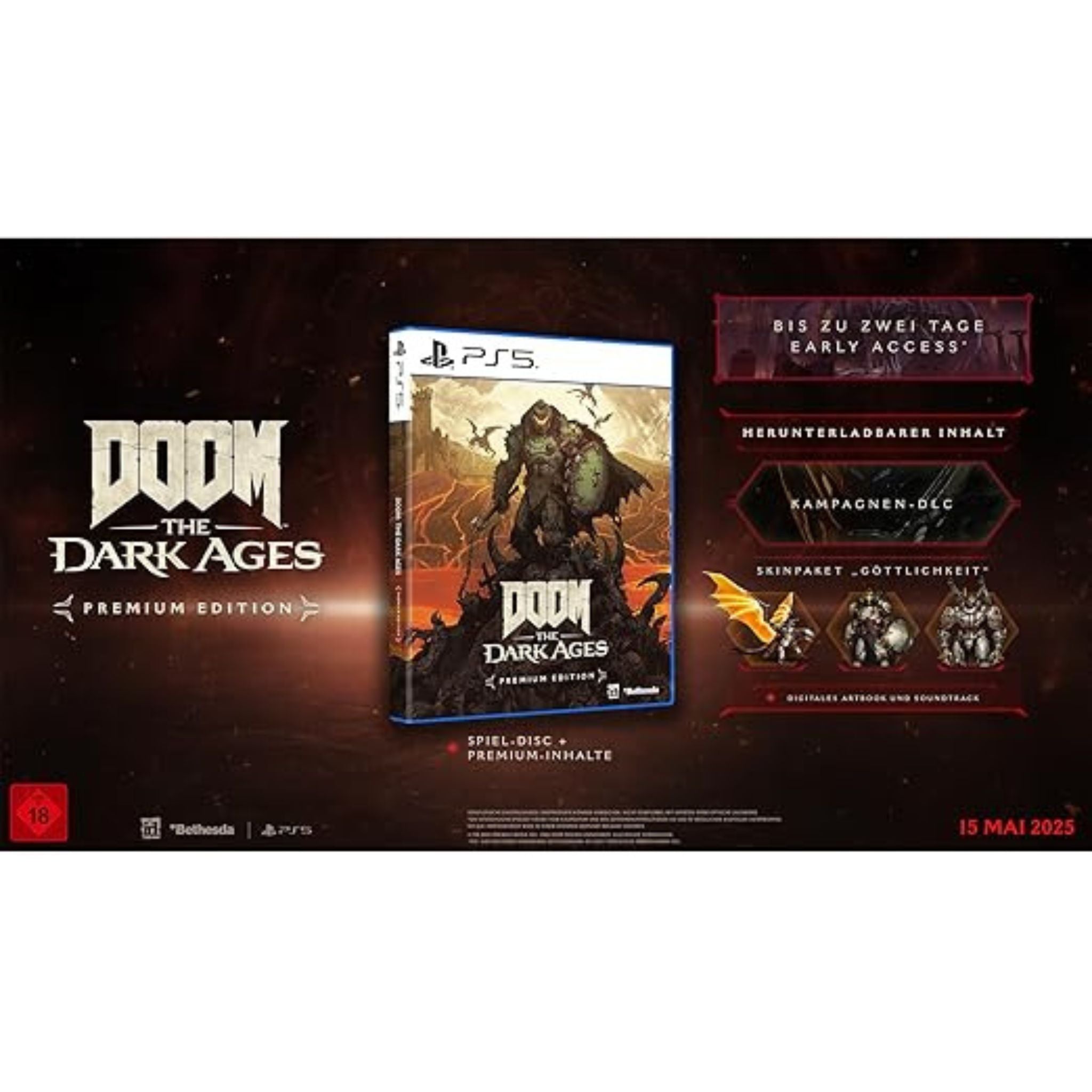 Bethesda Doom The Dark Ages GCAM - Action & Shooter - PlayStation 5 (PS5)