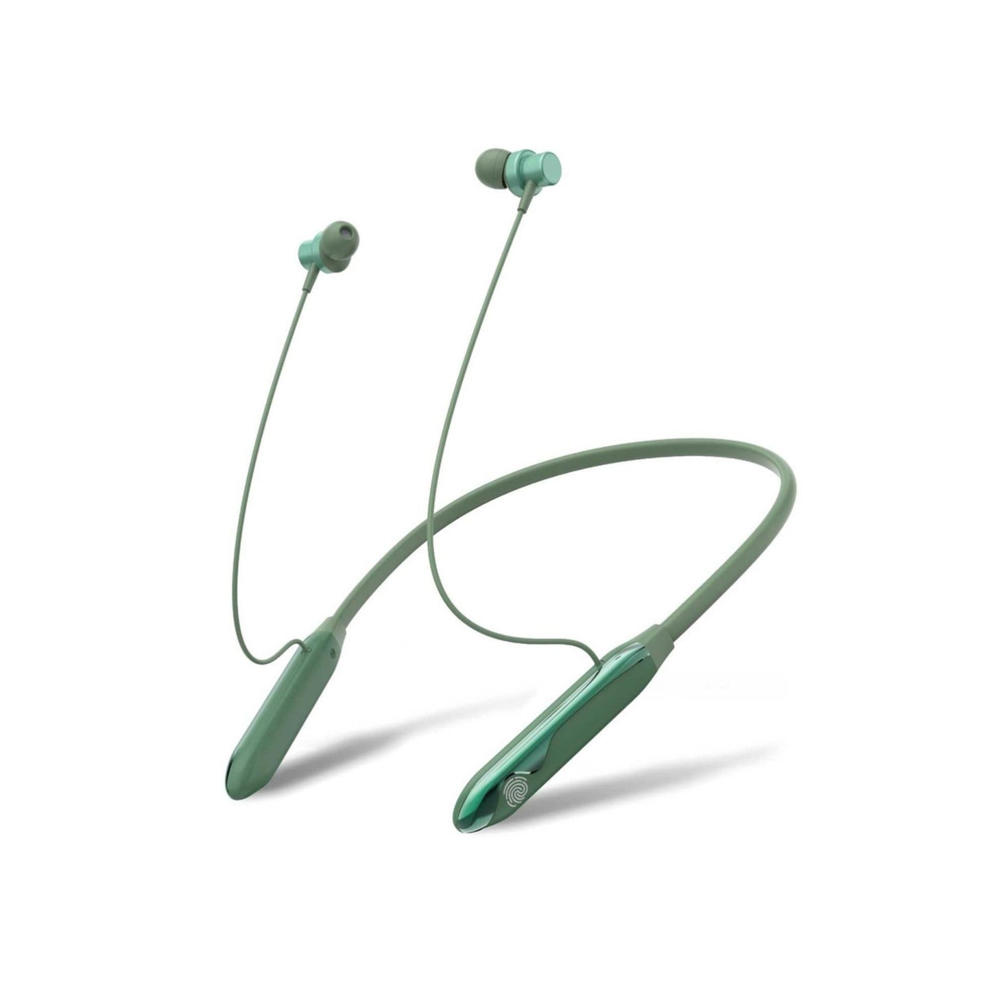Green Lion Wireless Neck Band Headphone, Control Buttons, Microphone, 12m Transmission Distance - Green