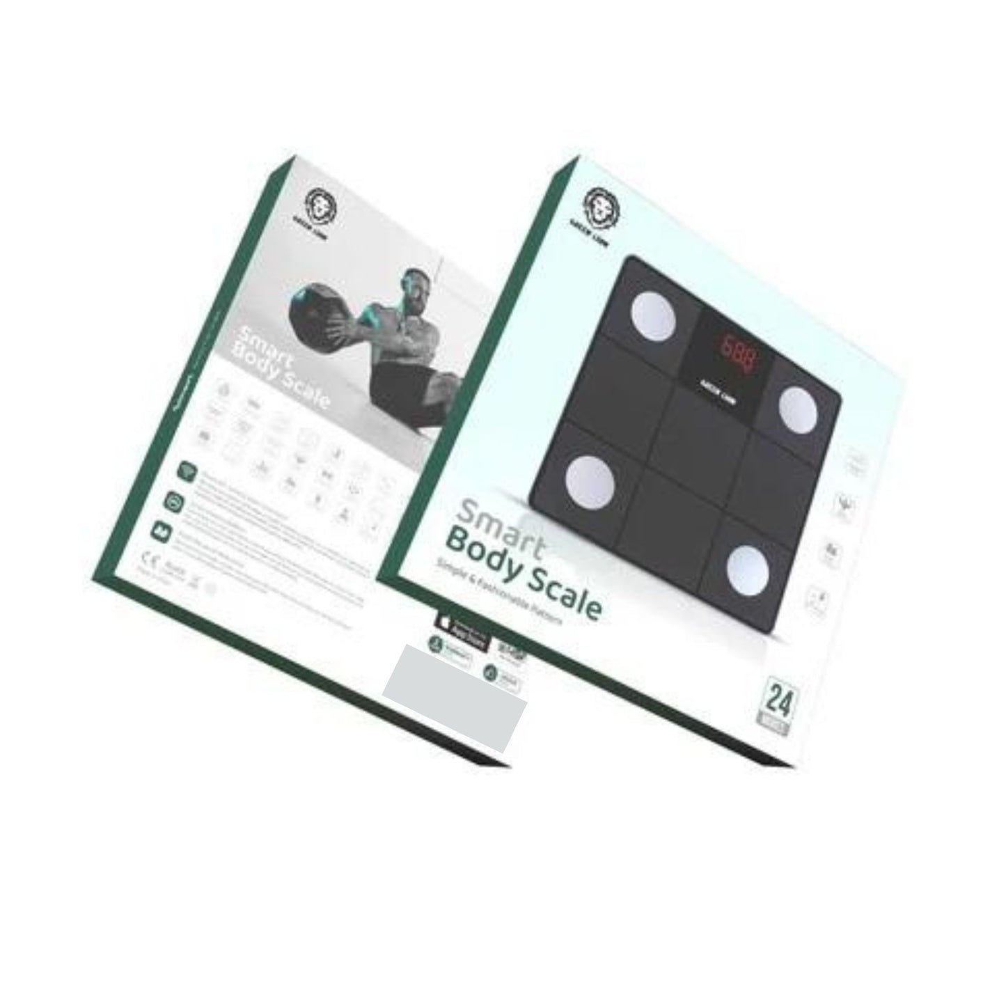 Green Lion Smart Body Fat Scale-Black