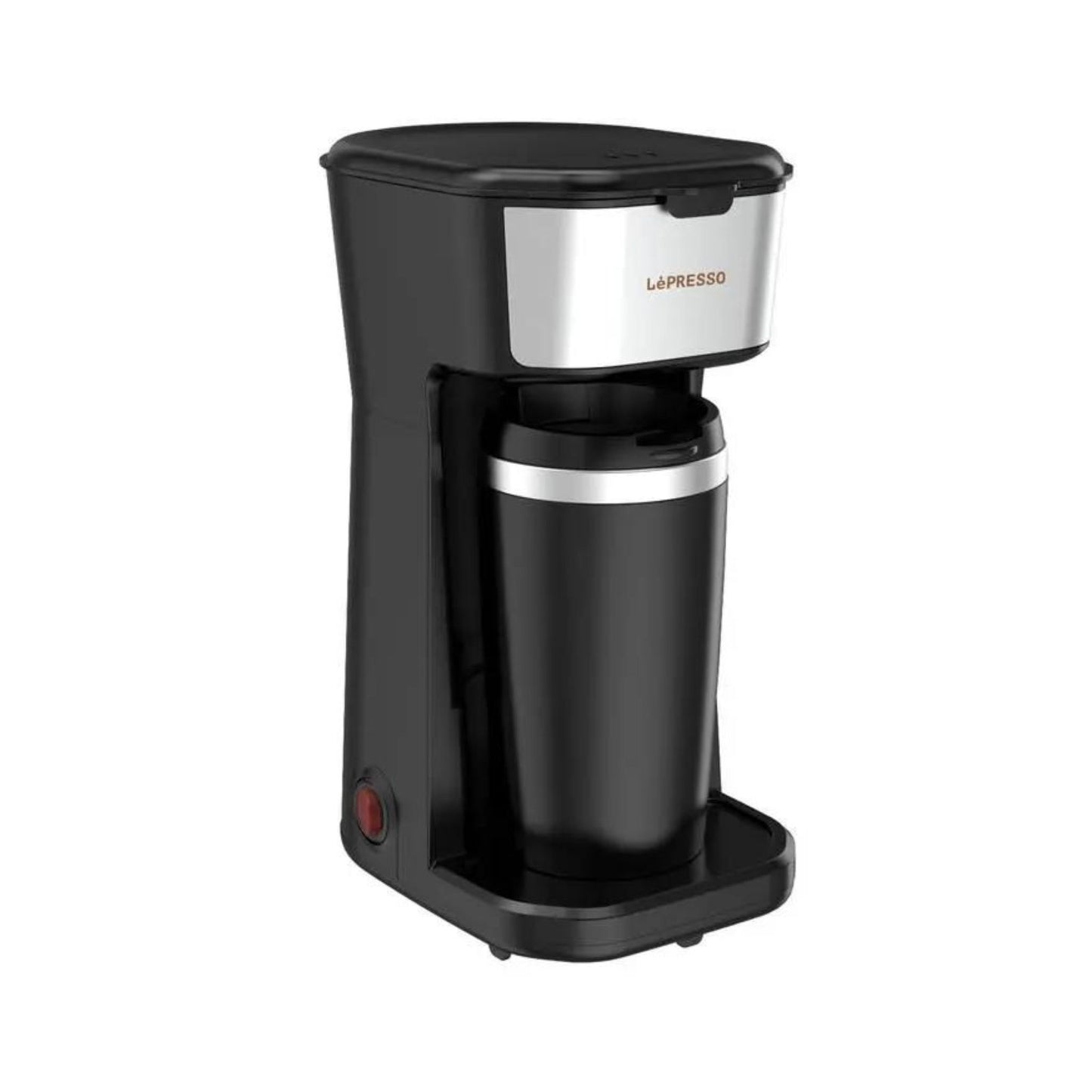 LePresso Coffee Maker with Travelling Mug 450W - Black