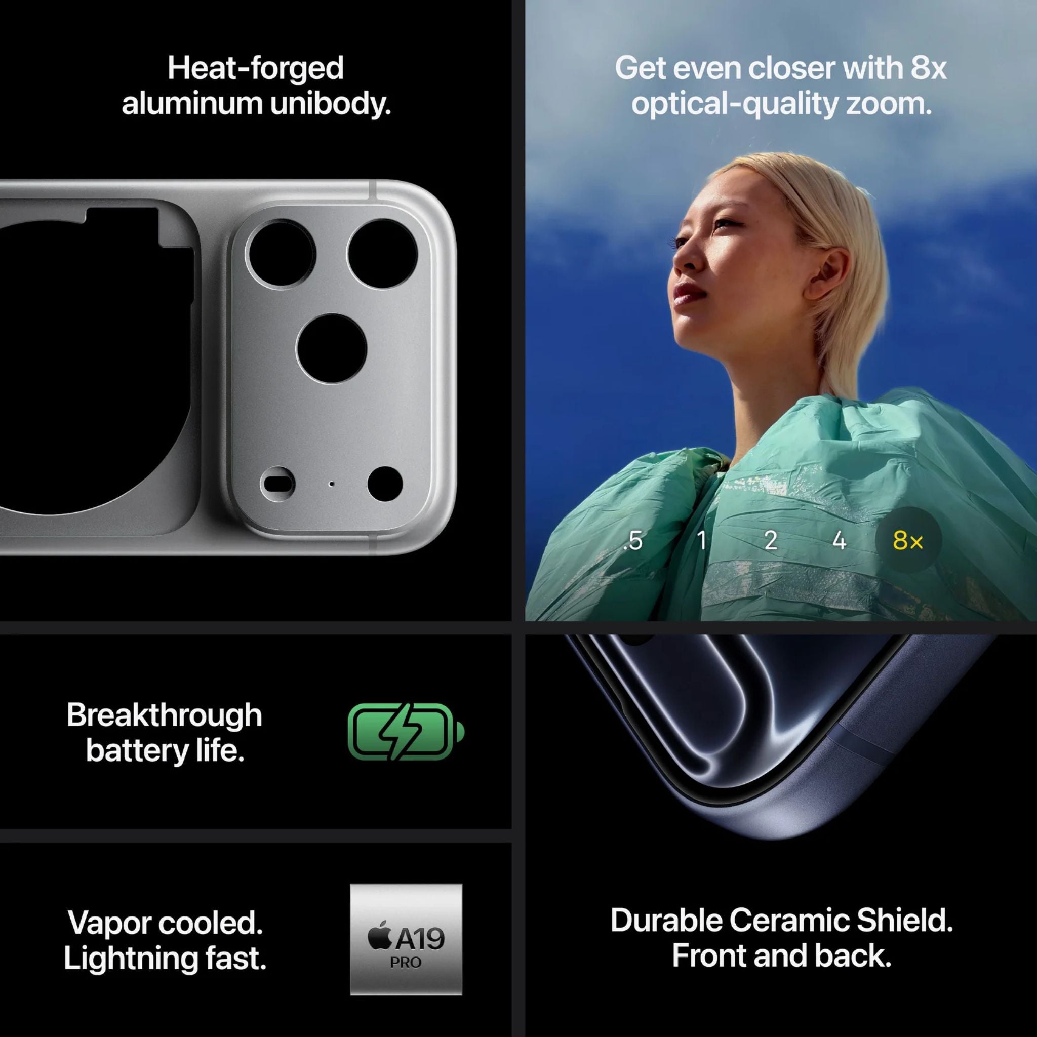 Apple iPhone 17 Pro 256 GB 5G (eSim only) With FaceTime - International Version -Silver