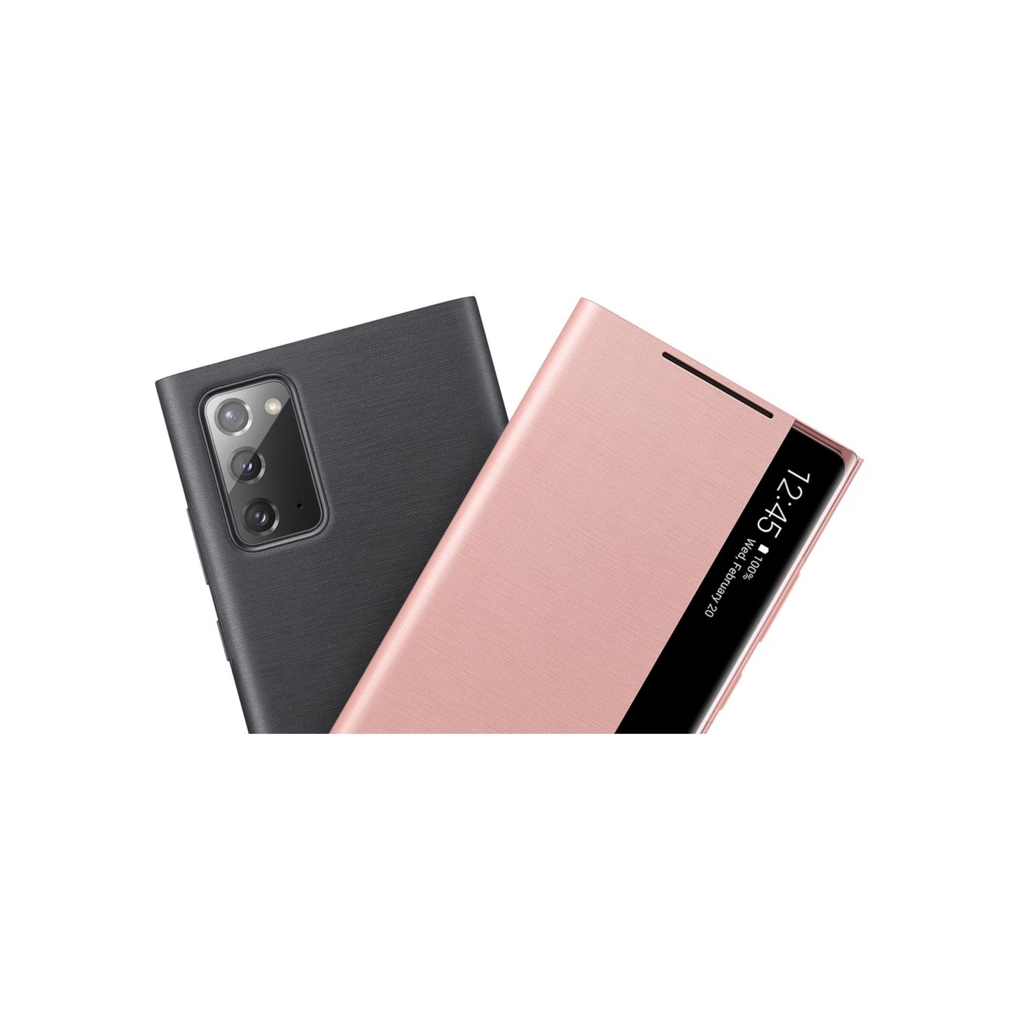 SAMSUNG Galaxy Note20/ Note20 5G Smart Clear View Cover Anti Microbial Coating_Mystic Bronze
