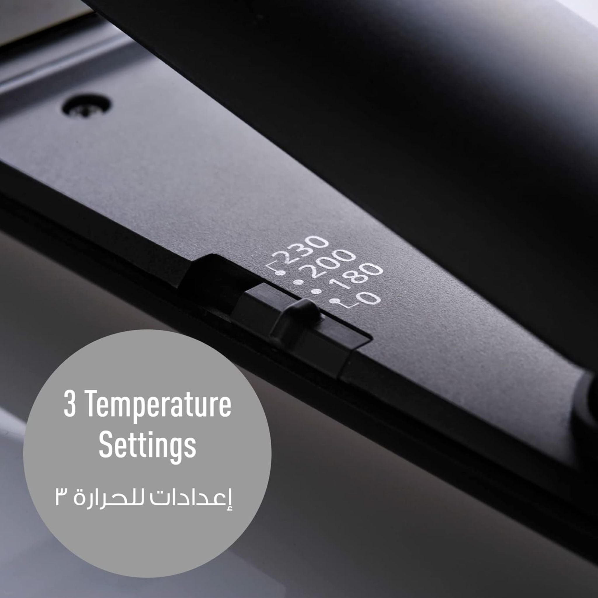 Panasonic 2-Way Smooth Sliding Ceramic Plate Hair Straightener Curler, Eh-Hv21 - Black/Pink