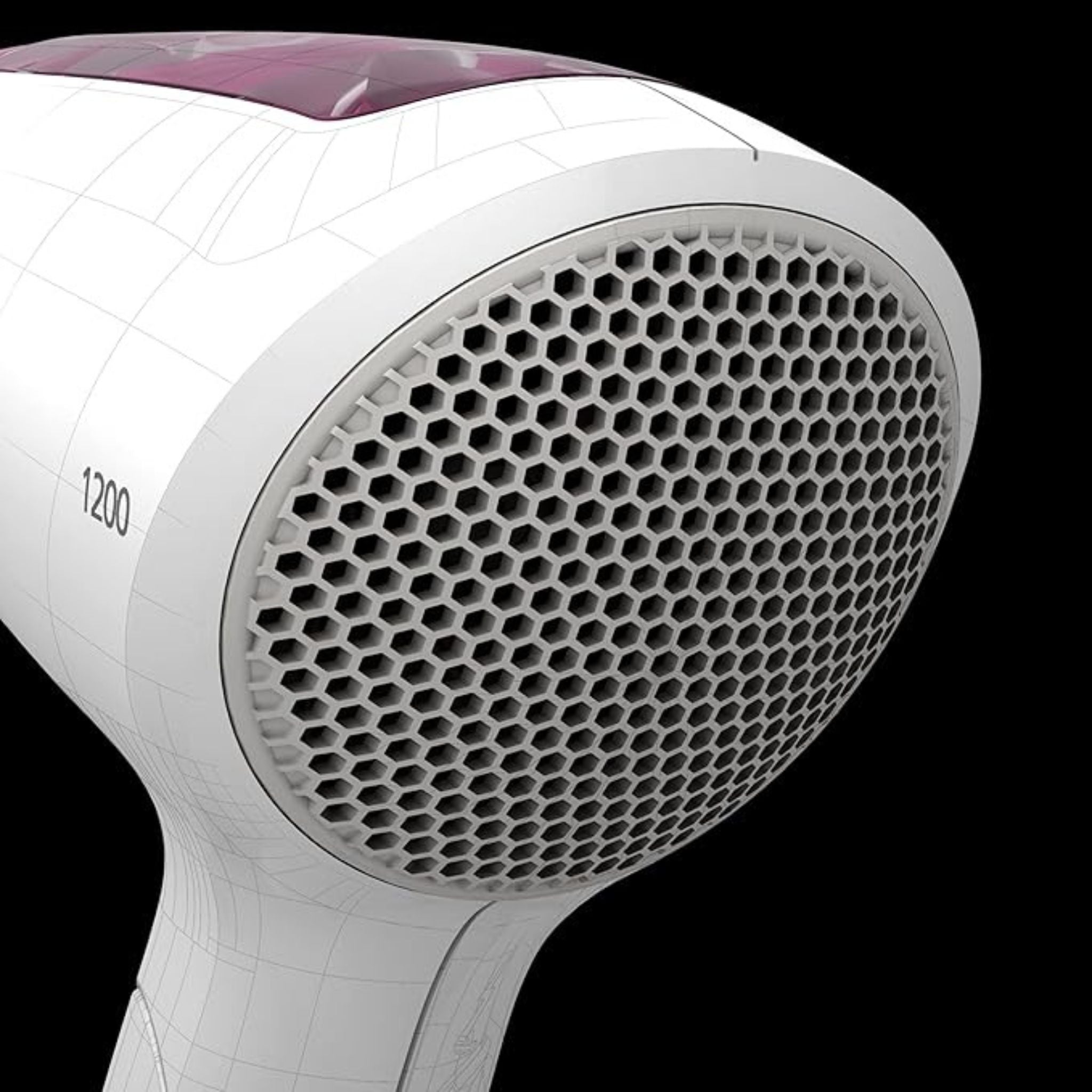Panasonic EH ND21 Hair Dryer 1200W Quick Compact Gentle Drying- White, EHND21
