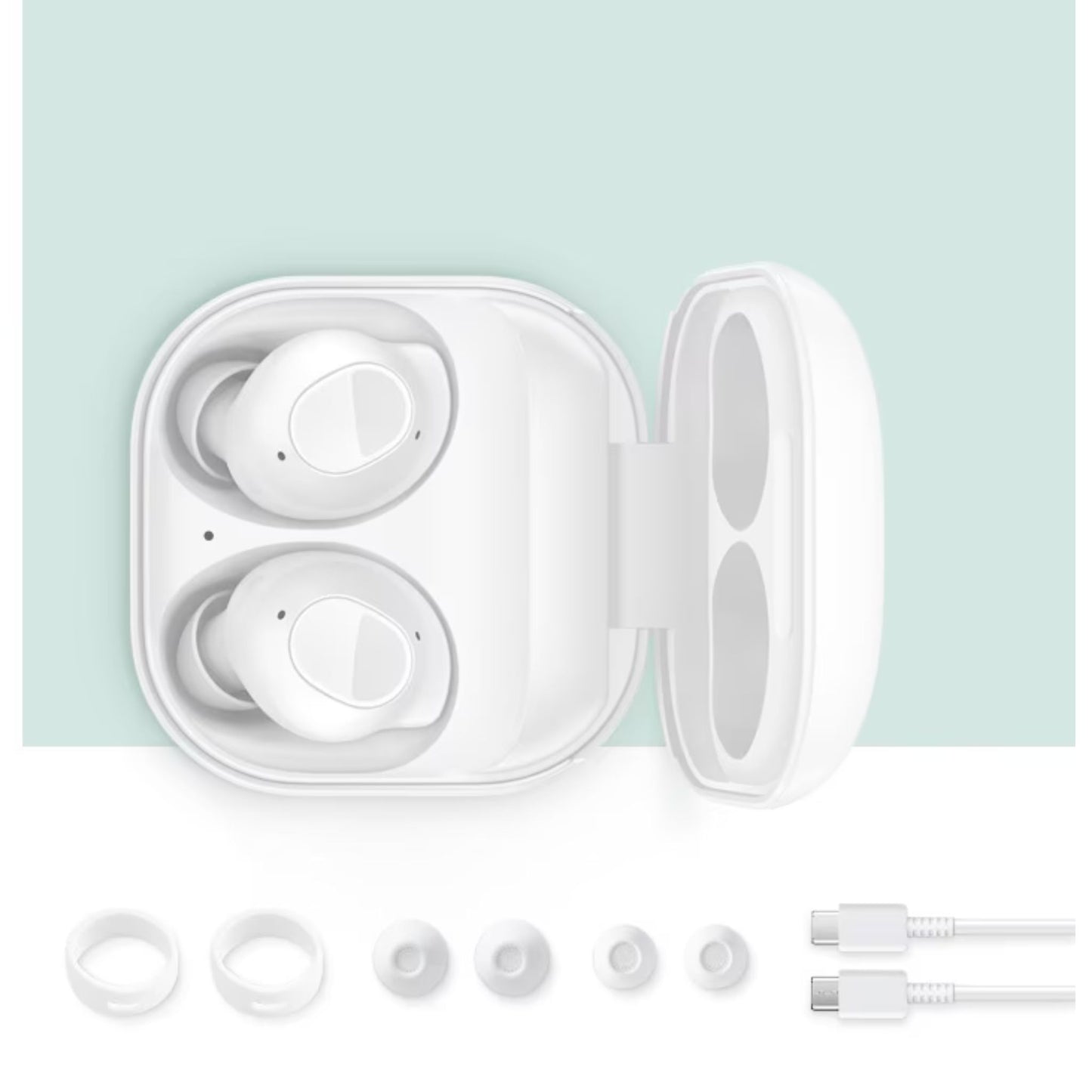 Samsung Galaxy Buds FE,Wireless, With Charging Case, ANC And Sound Customization