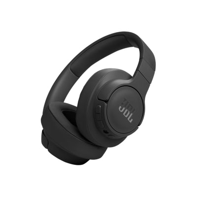 JBL Tune 770NC Adaptive Noise Cancelling Wireless Over-Ear Headphones, Pure Bass Sound, Smart Ambient, Bluetooth 5.3, Le Audio, VoiceAware, 70H Battery, Multi-Point Connect - Black