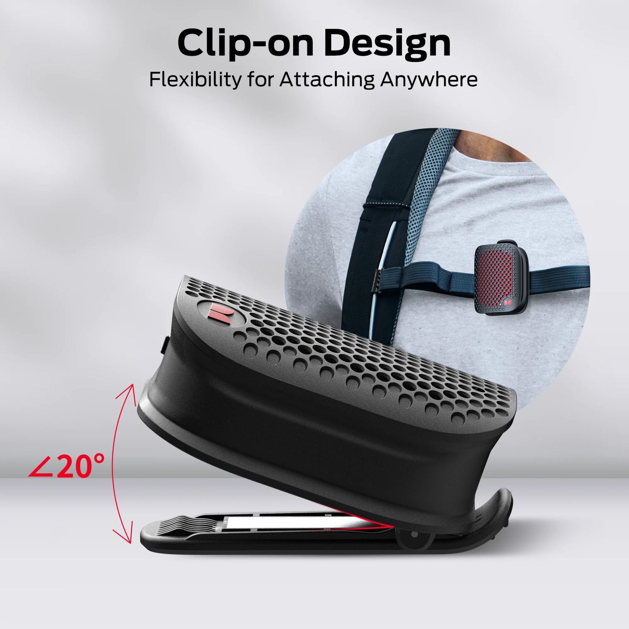 Monster M3 Wearable Portable Detective Magnetic Speaker Clip-on Bluetooth Speaker TWS Stereo Broadcast Portable Speaker