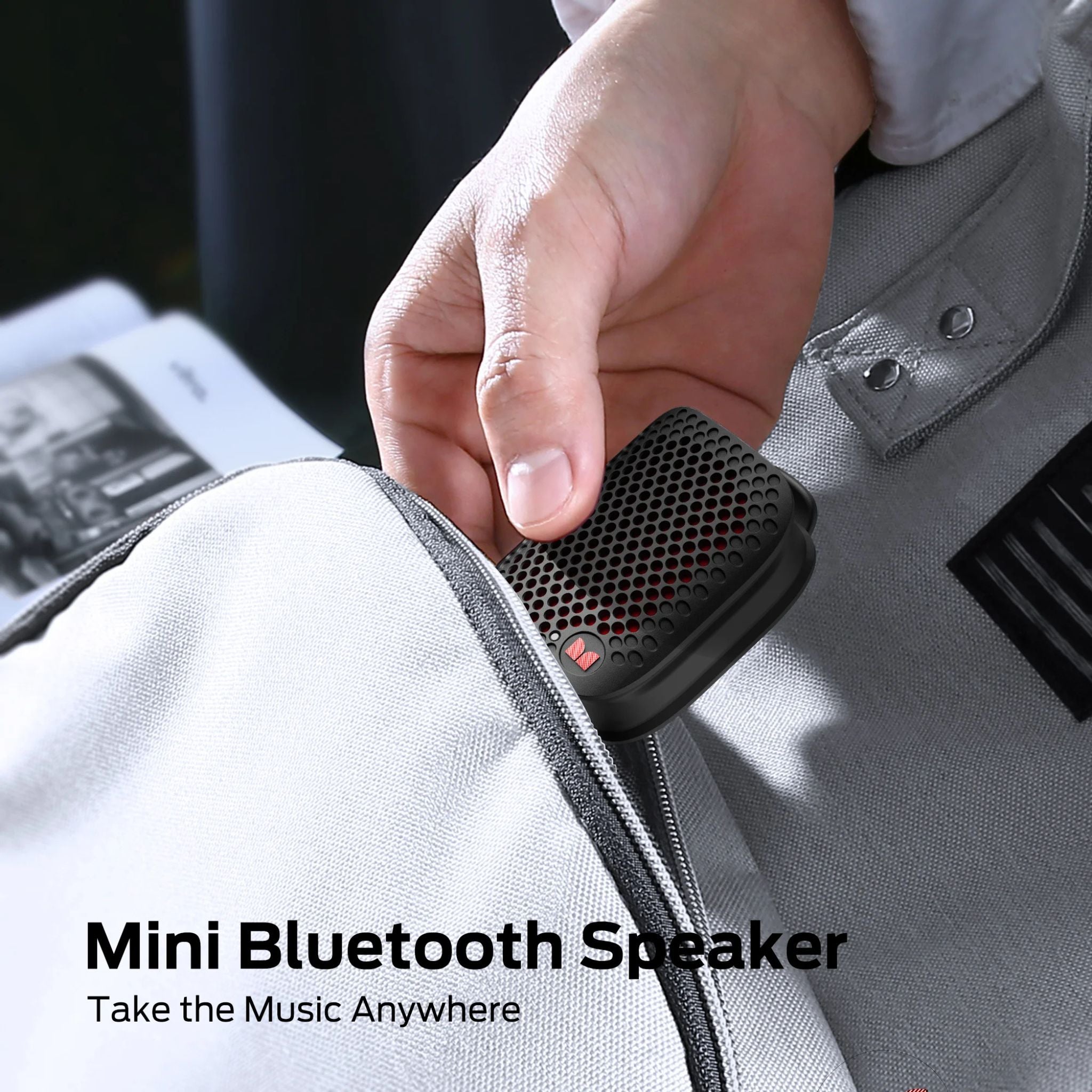 Monster M3 Wearable Portable Detective Magnetic Speaker Clip-on Bluetooth Speaker TWS Stereo Broadcast Portable Speaker