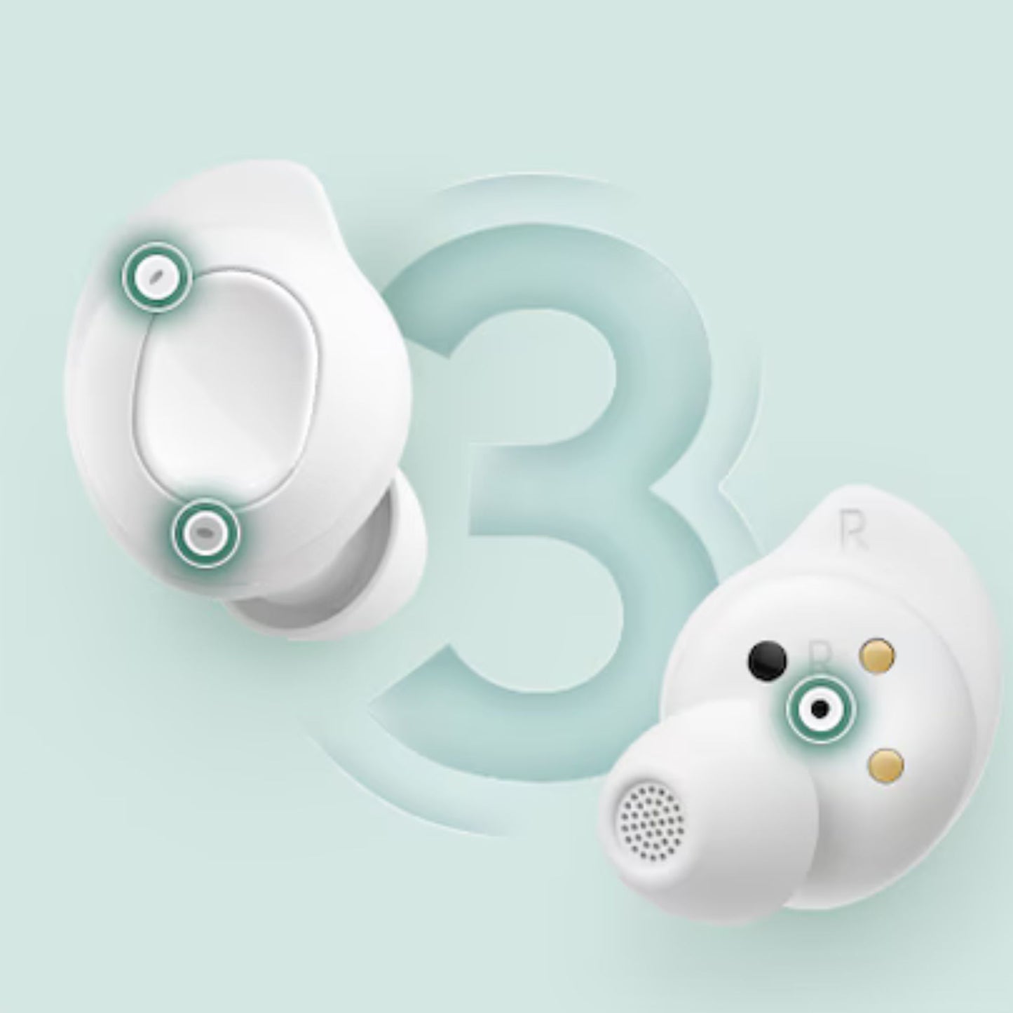 Samsung Galaxy Buds FE,Wireless, With Charging Case, ANC And Sound Customization