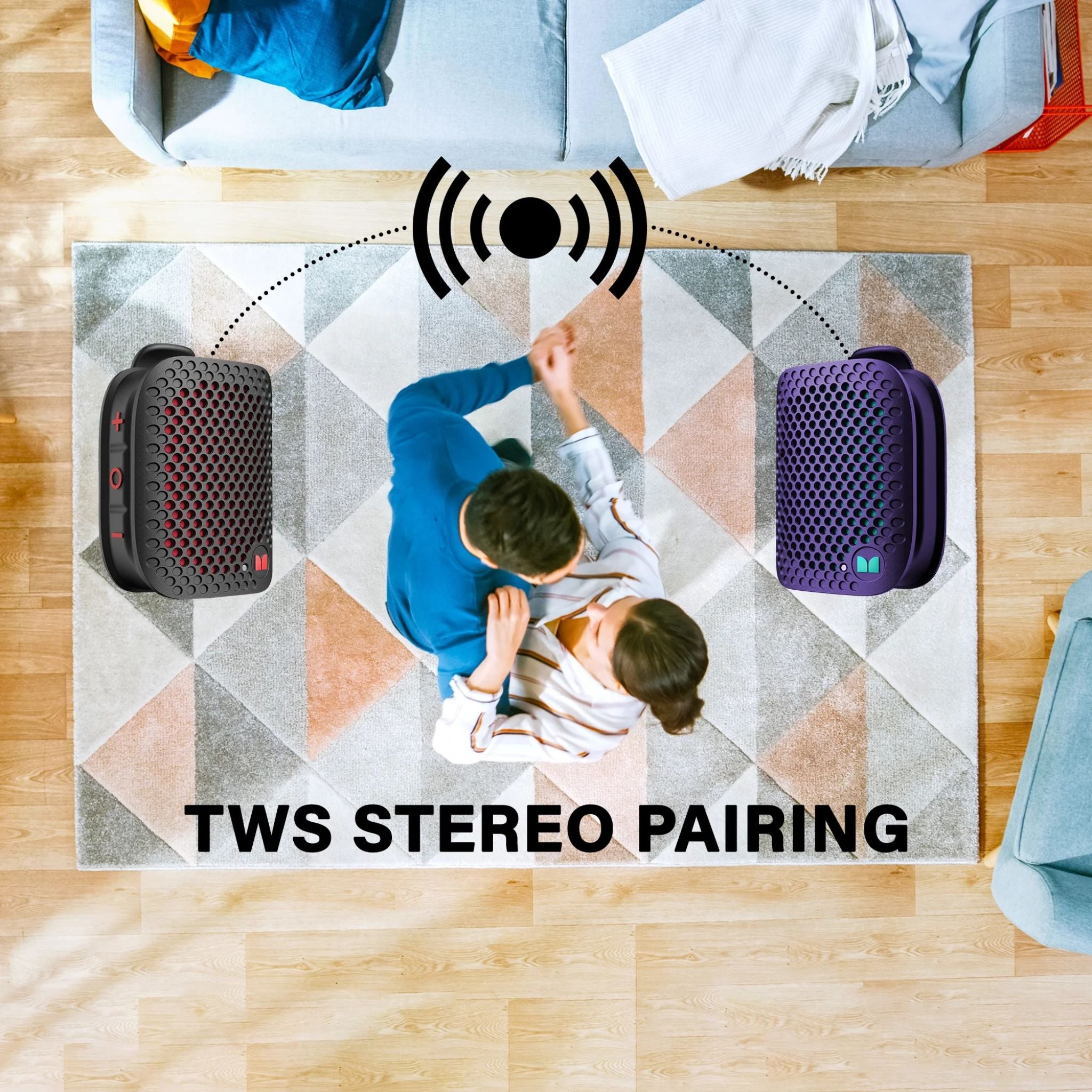 Monster M3 Wearable Portable Detective Magnetic Speaker Clip-on Bluetooth Speaker TWS Stereo Broadcast Portable Speaker