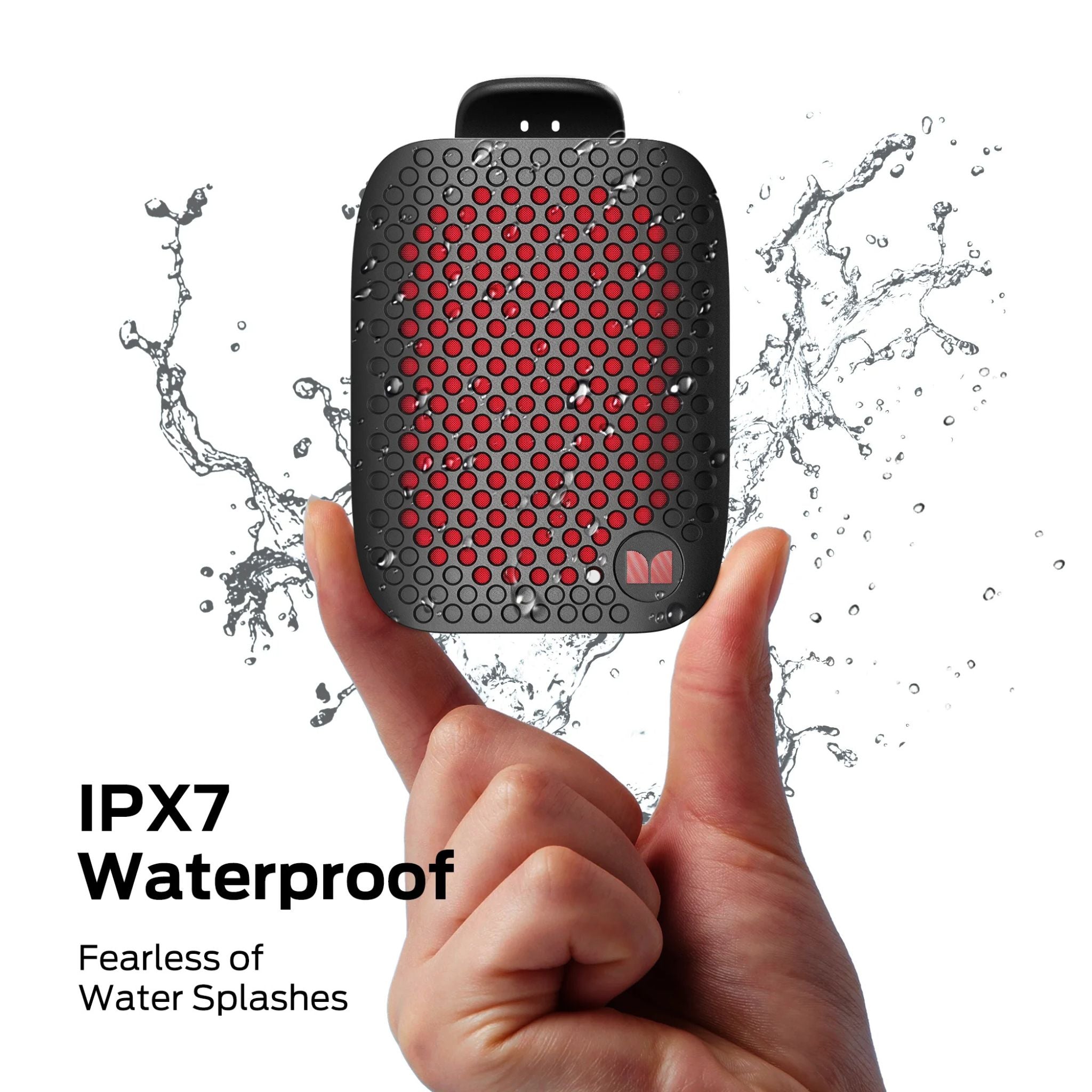 Monster M3 Wearable Portable Detective Magnetic Speaker Clip-on Bluetooth Speaker TWS Stereo Broadcast Portable Speaker