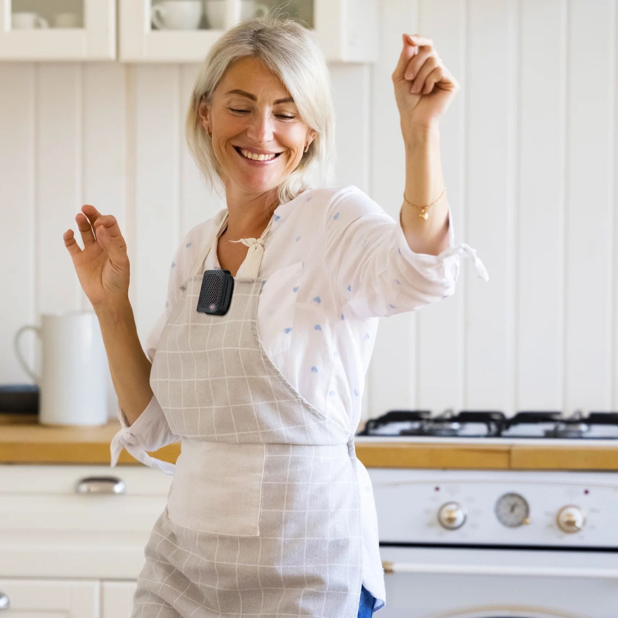 Monster M3 Wearable Portable Detective Magnetic Speaker Clip-on Bluetooth Speaker TWS Stereo Broadcast Portable Speaker