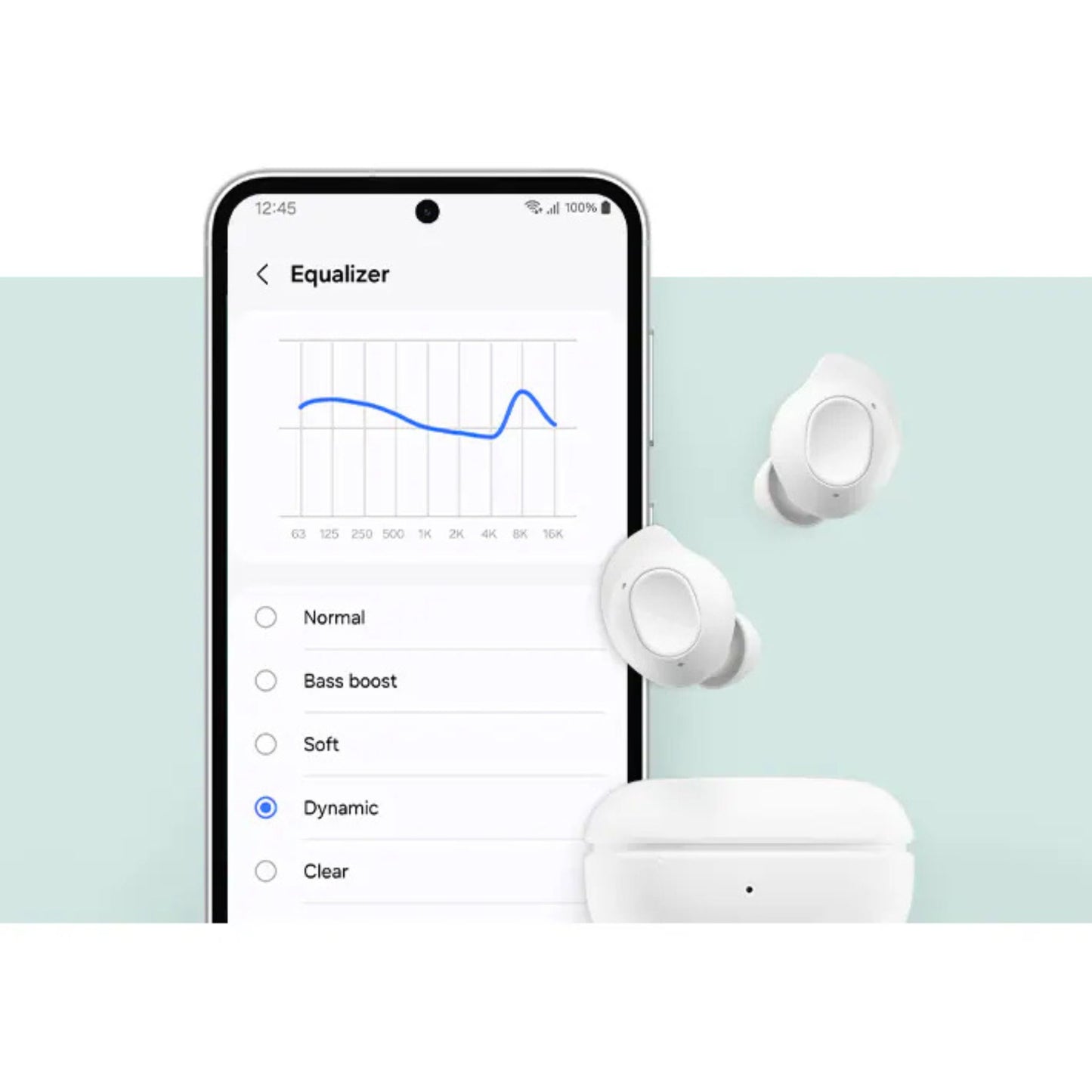 Samsung Galaxy Buds FE,Wireless, With Charging Case, ANC And Sound Customization