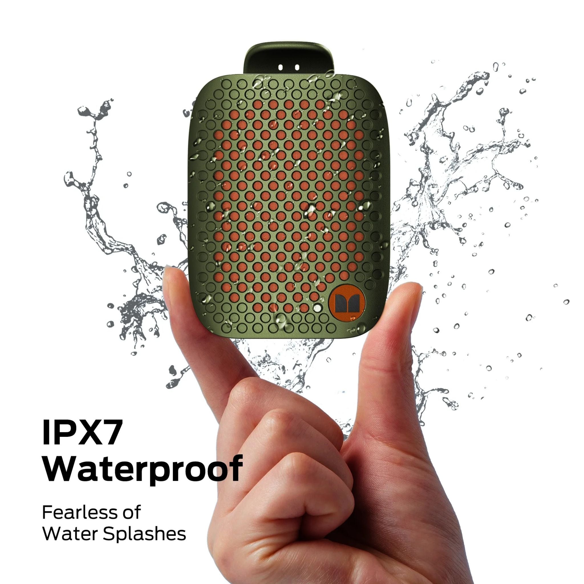 Monster M3 Wearable Portable Detective Magnetic Speaker Clip-on Bluetooth Speaker TWS Stereo Broadcast Portable Speaker