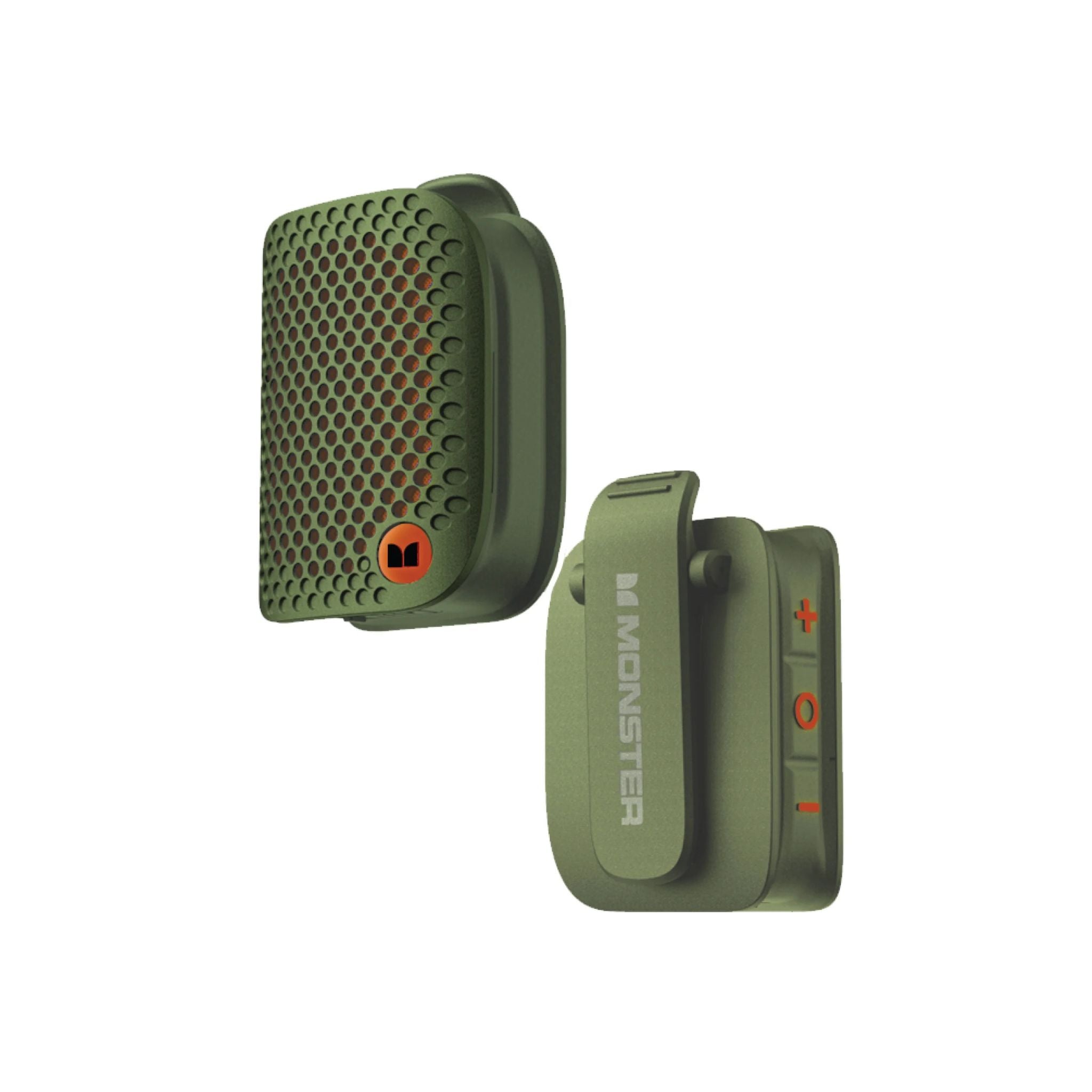 Monster M3 Wearable Portable Detective Magnetic Speaker Clip-on Bluetooth Speaker TWS Stereo Broadcast Portable Speaker