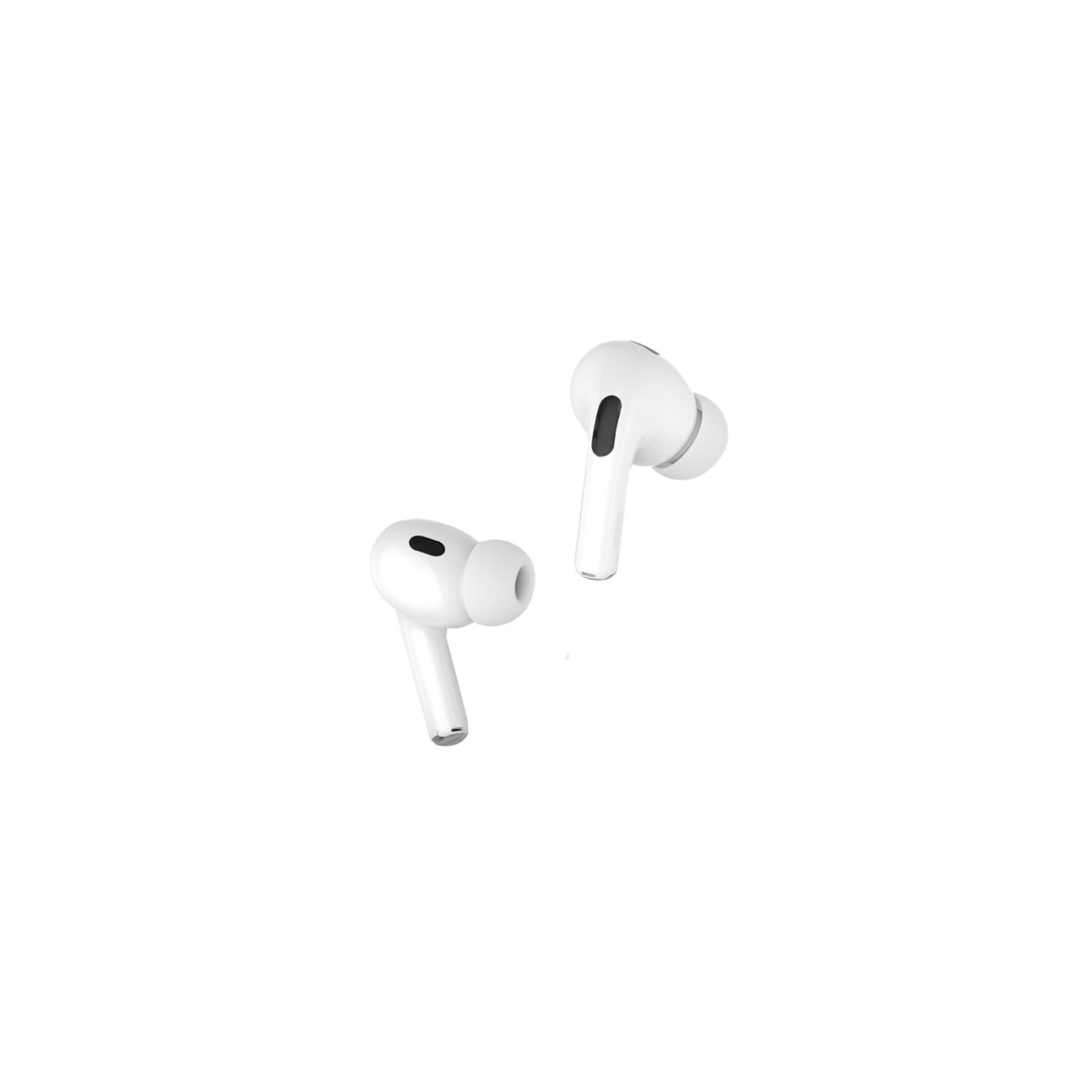 Porodo Blue AirPods Pro2 with Screen, Deep Bass, Touch Control, Camera Shutter, Music Playback, Call Management, 20 Hours Working Time, 1.47 inches Screen Size - White