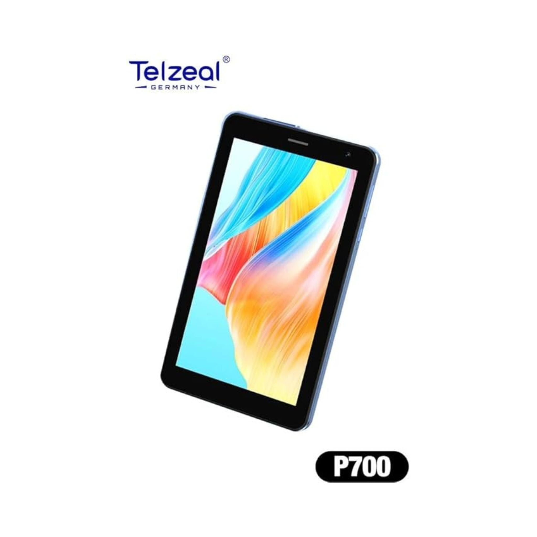 Telzeal P700 5G 7 Inch Android Tablet with Dual SIM 6GB RAM 256GB ROM and 3000 mAh Battery Blue