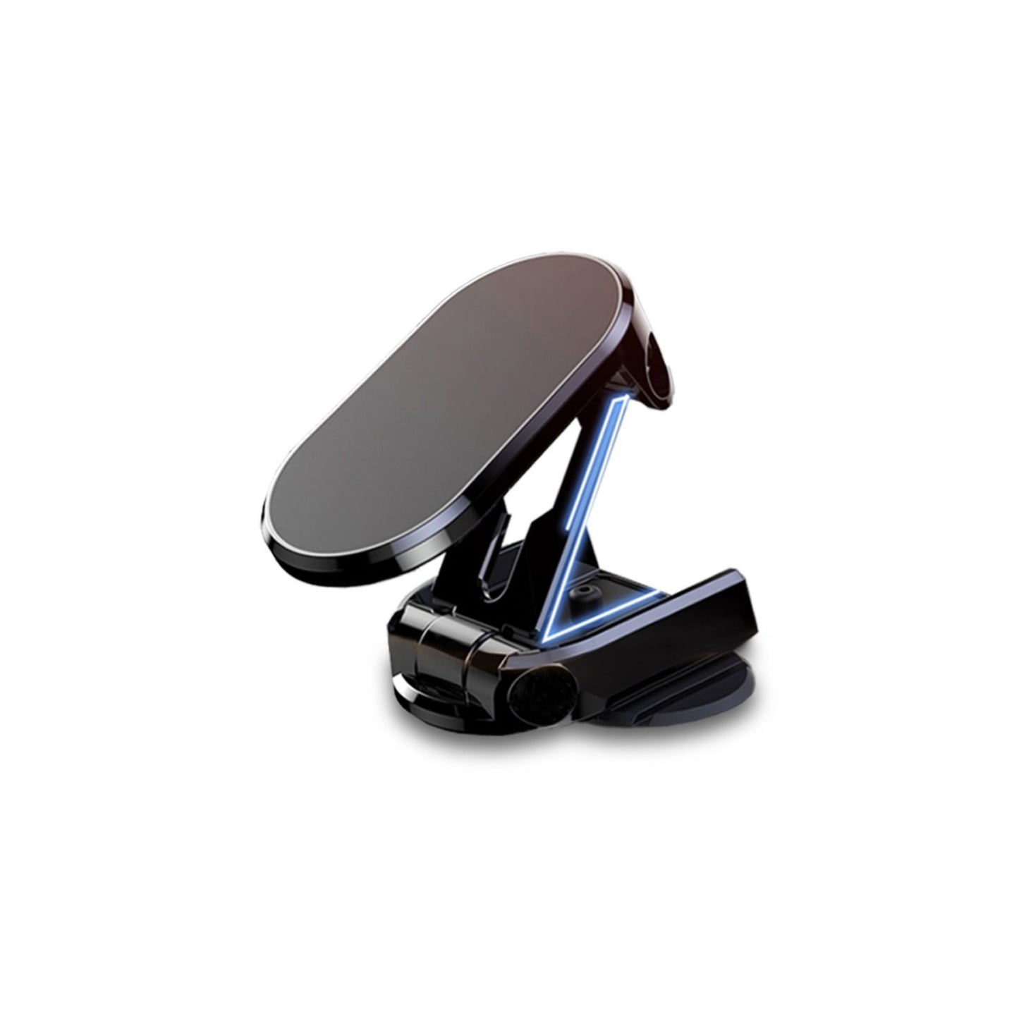 Porodo Dashboard N50x6 Magnet Phone Holder with Metal Plate - Black