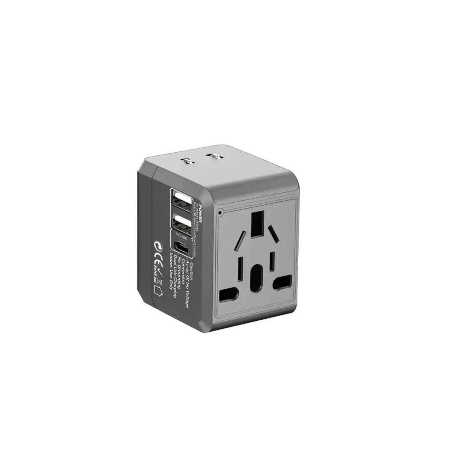 Earldom USB International Travel Adapter With Type C to USB 3.1 Adapter/Universal Travel Adapter